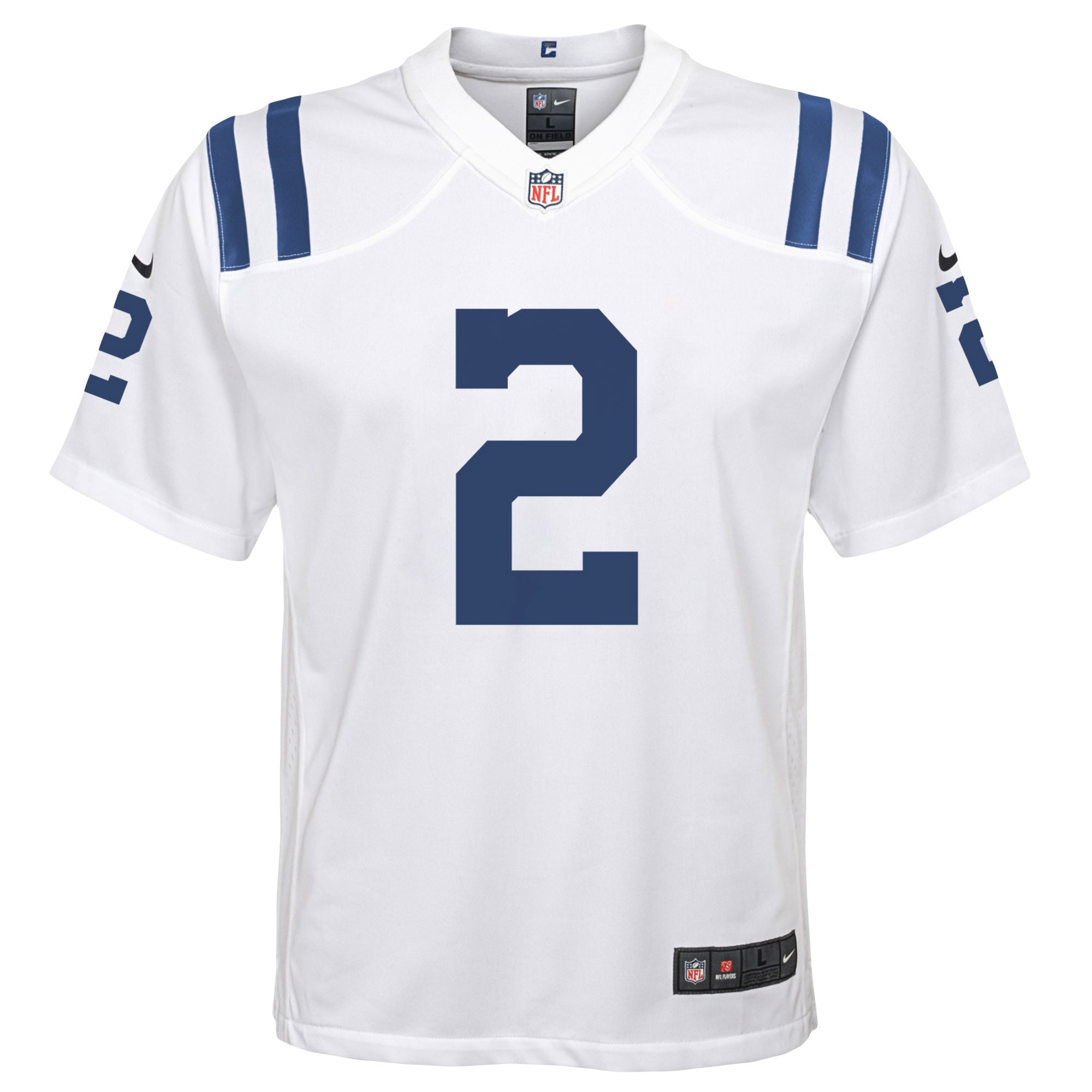 Alternative view of Youth Indianapolis Colts Matt Ryan White Away Game Jersey JS8254 nicesnker