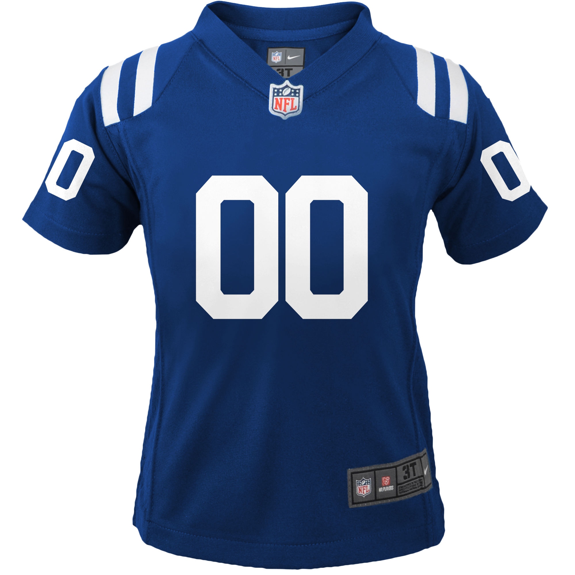 Alternative view of Youth Indianapolis Colts Royal Custom Game Jersey JS3595 nicesnker