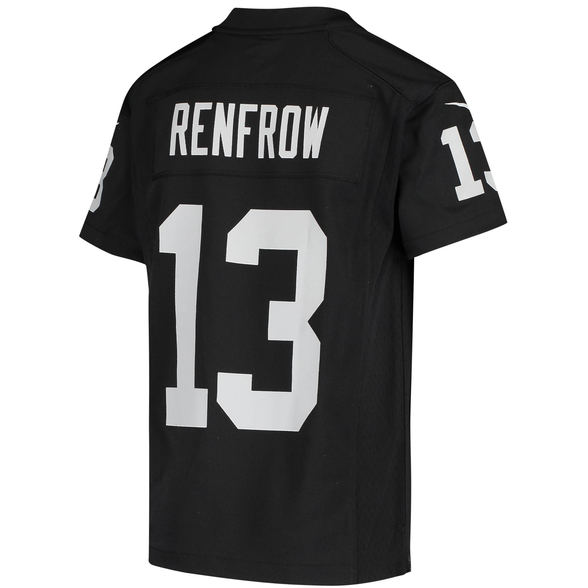 Youth Las Vegas Raiders Hunter Renfrow Black Game Jersey JS4635 nicesnker - Image 3