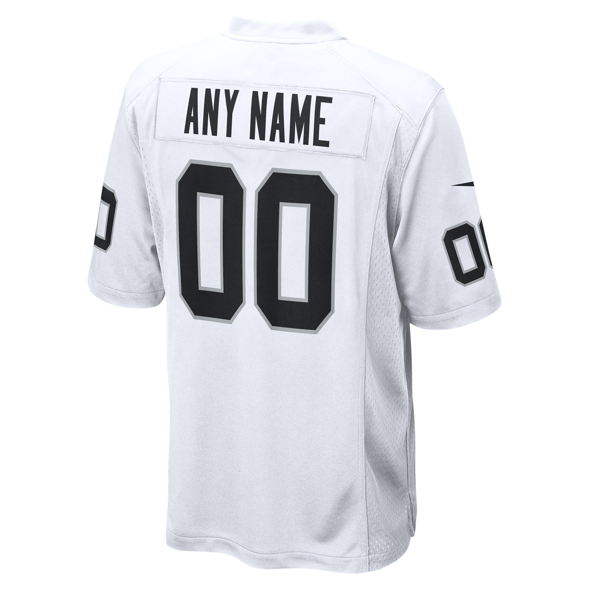 Youth Las Vegas Raiders White Team Custom Game Jersey JS1520 nicesnker - Image 3