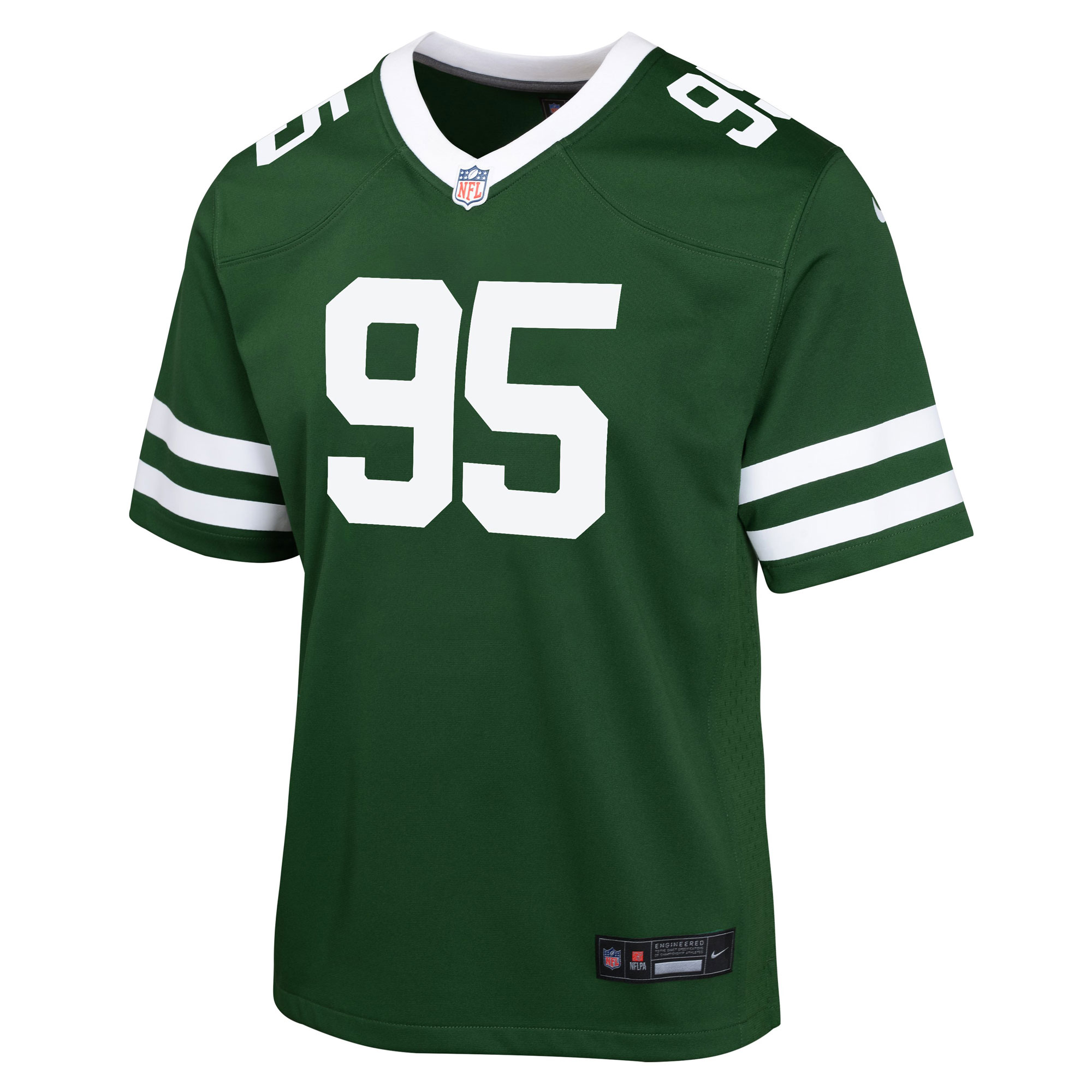 Alternative view of Youth New York Jets Quinnen Williams Legacy Green Game Jersey JS7353 nicesnker