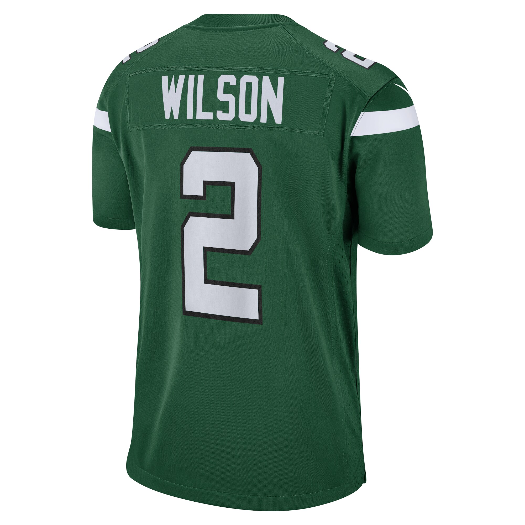 Youth New York Jets Zach Wilson Gotham Green Game Jersey JS1574 nicesnker - Image 3