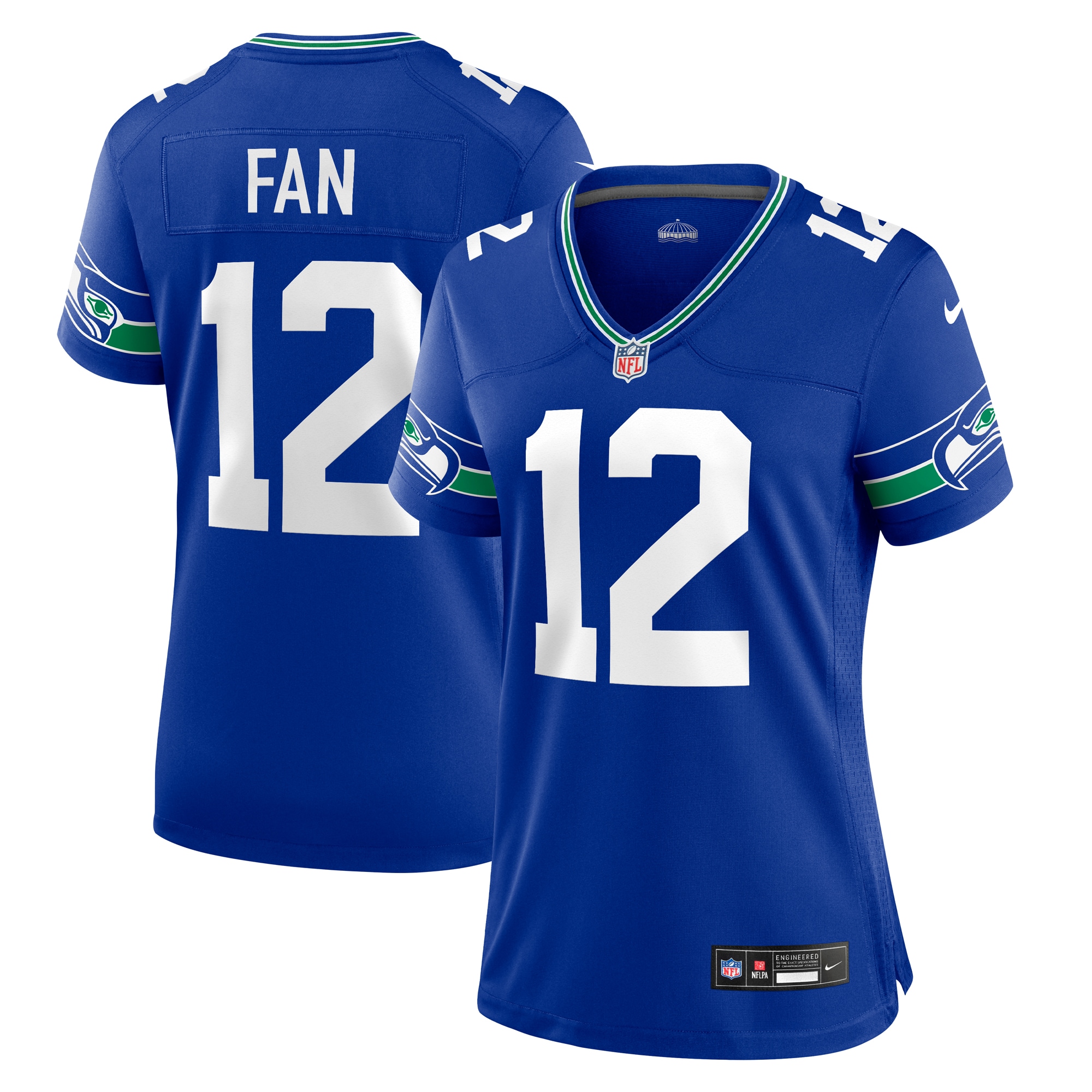 12s Seattle Seahawks Game Jersey - Women's