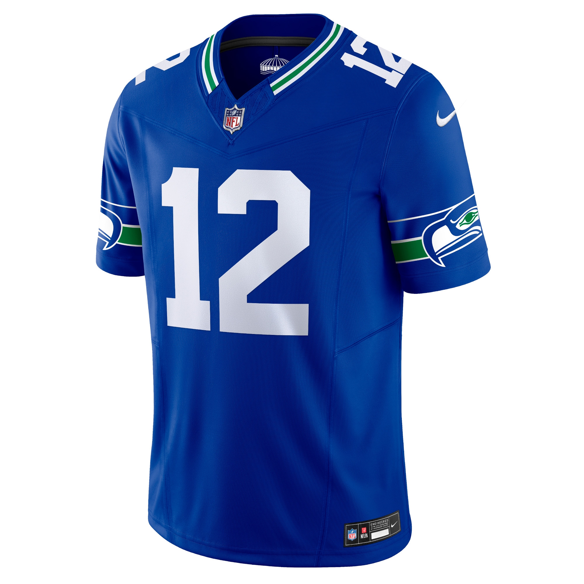 Alternative view of 12th Fan Seattle Seahawks Vapor F.U.S.E. Limited Jersey - Men's