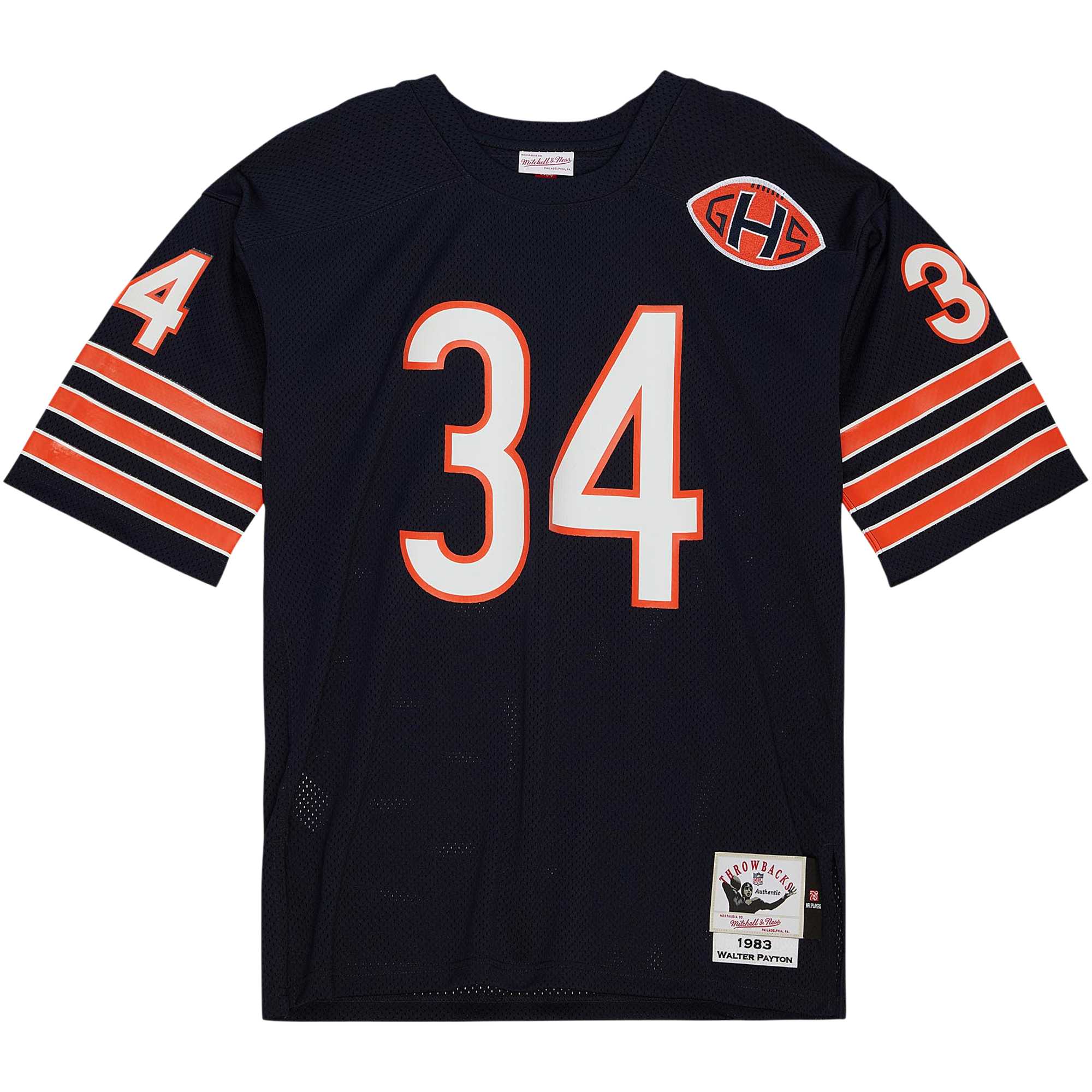 Alternative view of 1983 Walter Payton Mitchell & Ness Chicago Bears Throwback Game Jersey - Men's