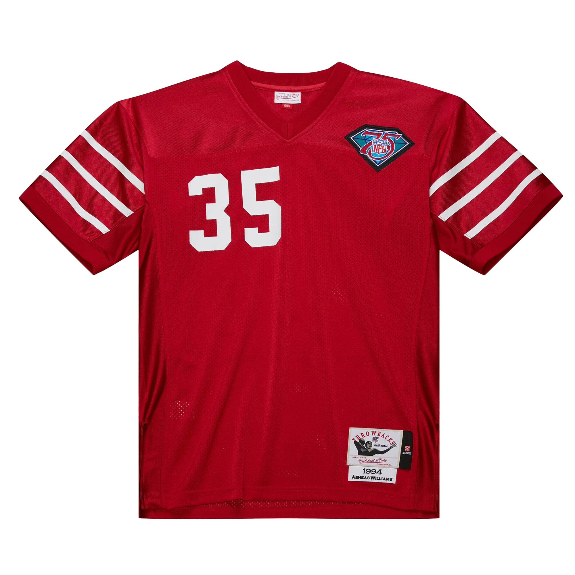 Alternative view of 1994 Aeneas Williams Mitchell & Ness Arizona Cardinals Throwback Game Jersey - Men's