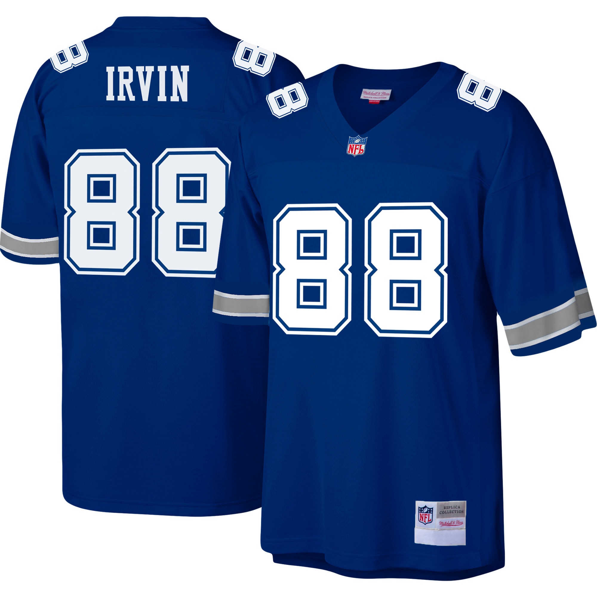 1996 Michael Irvin Mitchell & Ness Dallas Cowboys Throwback Game Jersey - Men's