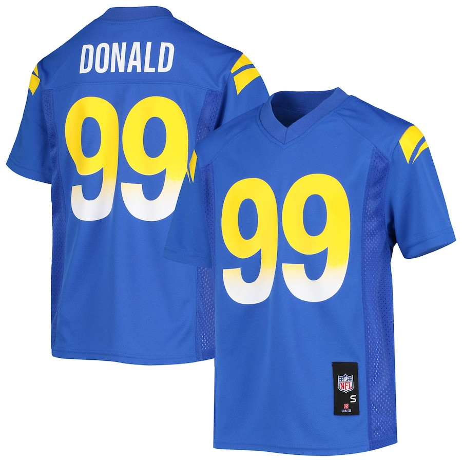 Aaron Donald #99 Los Angeles Rams Game Jersey - Youth | Royal