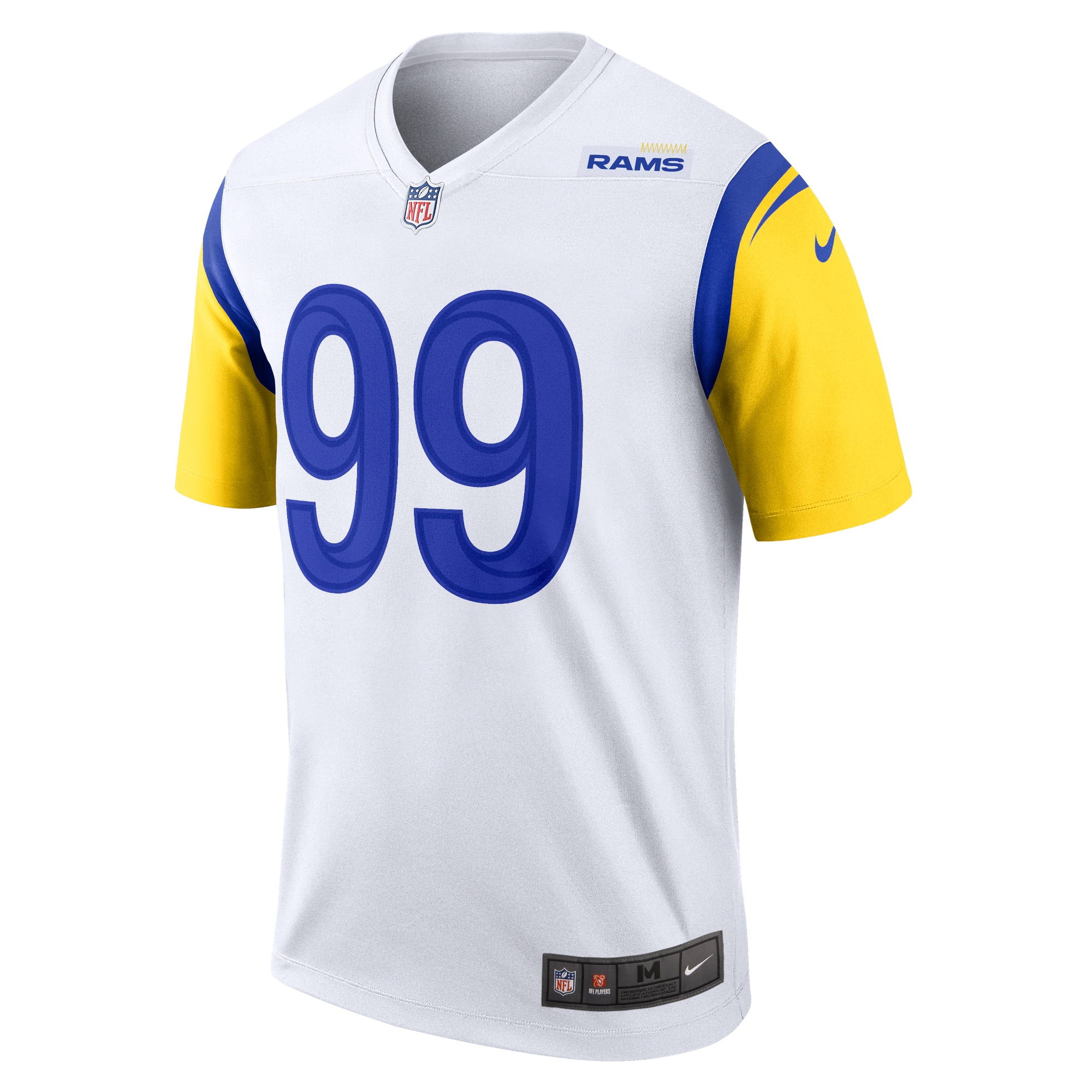 Alternative view of Aaron Donald Los Angeles Rams Alternate Legend Jersey - Men's
