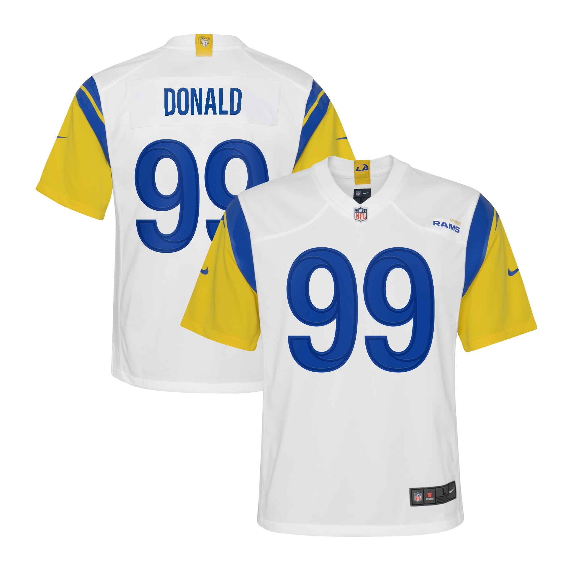 Aaron Donald Los Angeles Rams Game Jersey - Youth