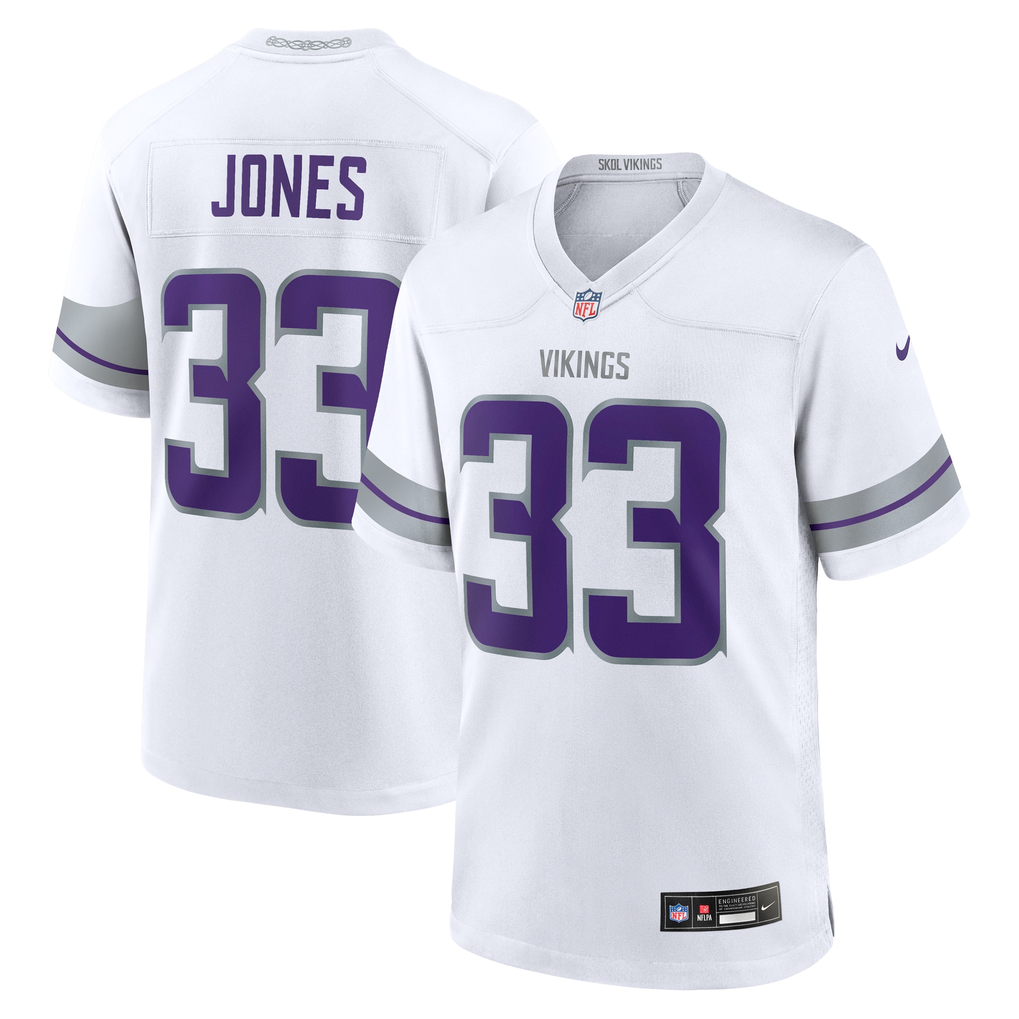 Aaron Jones Minnesota Vikings Alternate Game Jersey - Men's