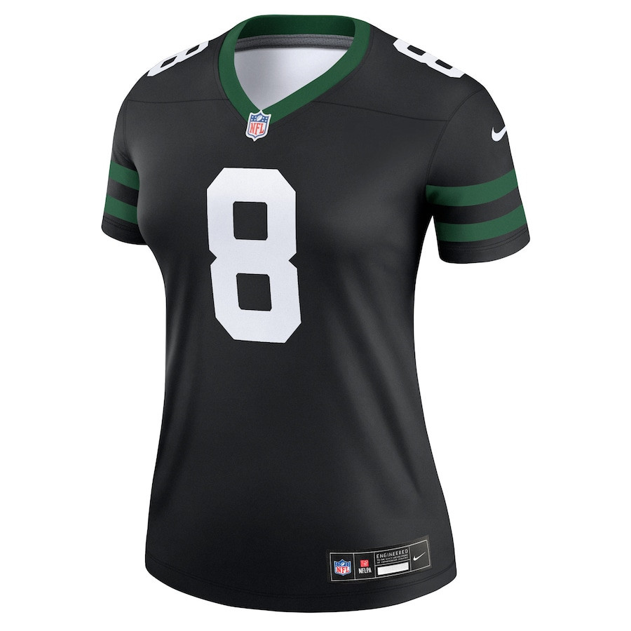 Alternative view of Aaron Rodgers #8 New York Jets Alternate Legend Jersey - Women's
