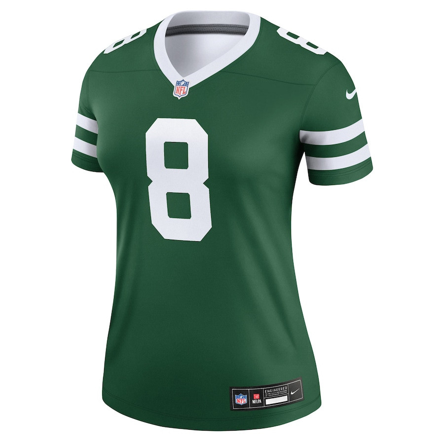 Alternative view of Aaron Rodgers #8 New York Jets Alternate Legend Jersey - Women's