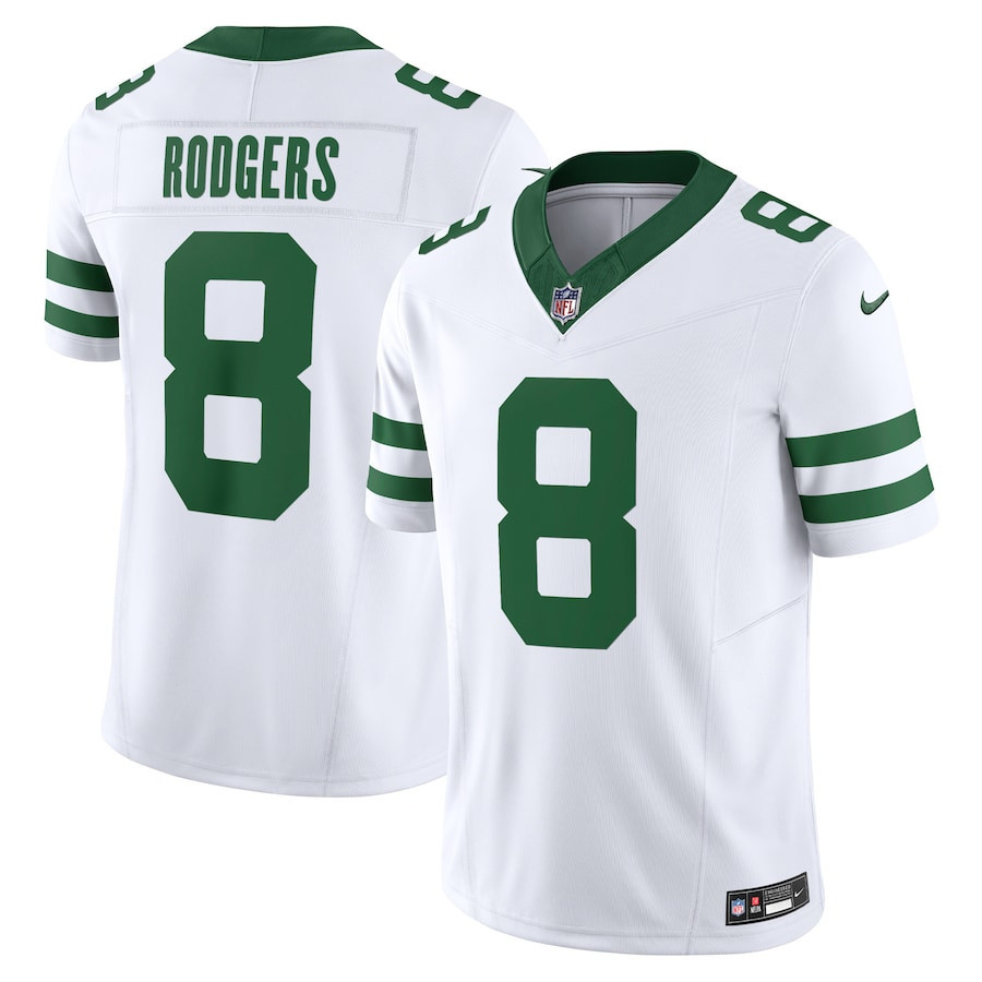 Aaron Rodgers #8 New York Jets Vapor F.U.S.E. Limited Jersey - Men's
