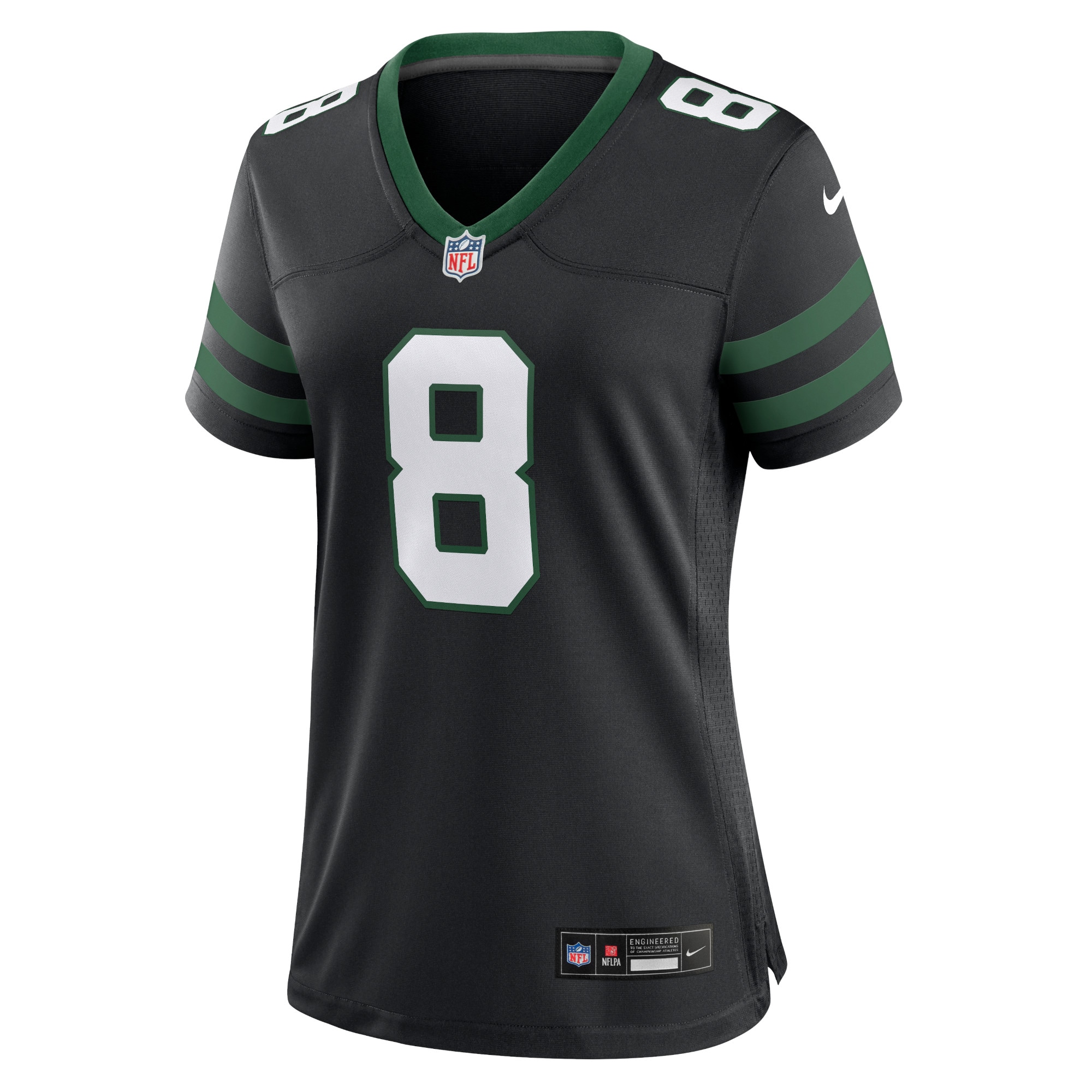 Alternative view of Aaron Rodgers New York Jets Alternate Game Jersey - Women's