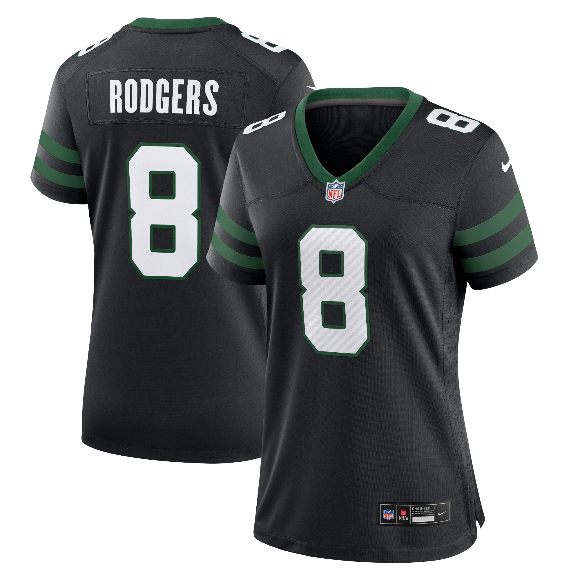 Aaron Rodgers New York Jets Alternate Game Jersey - Women's