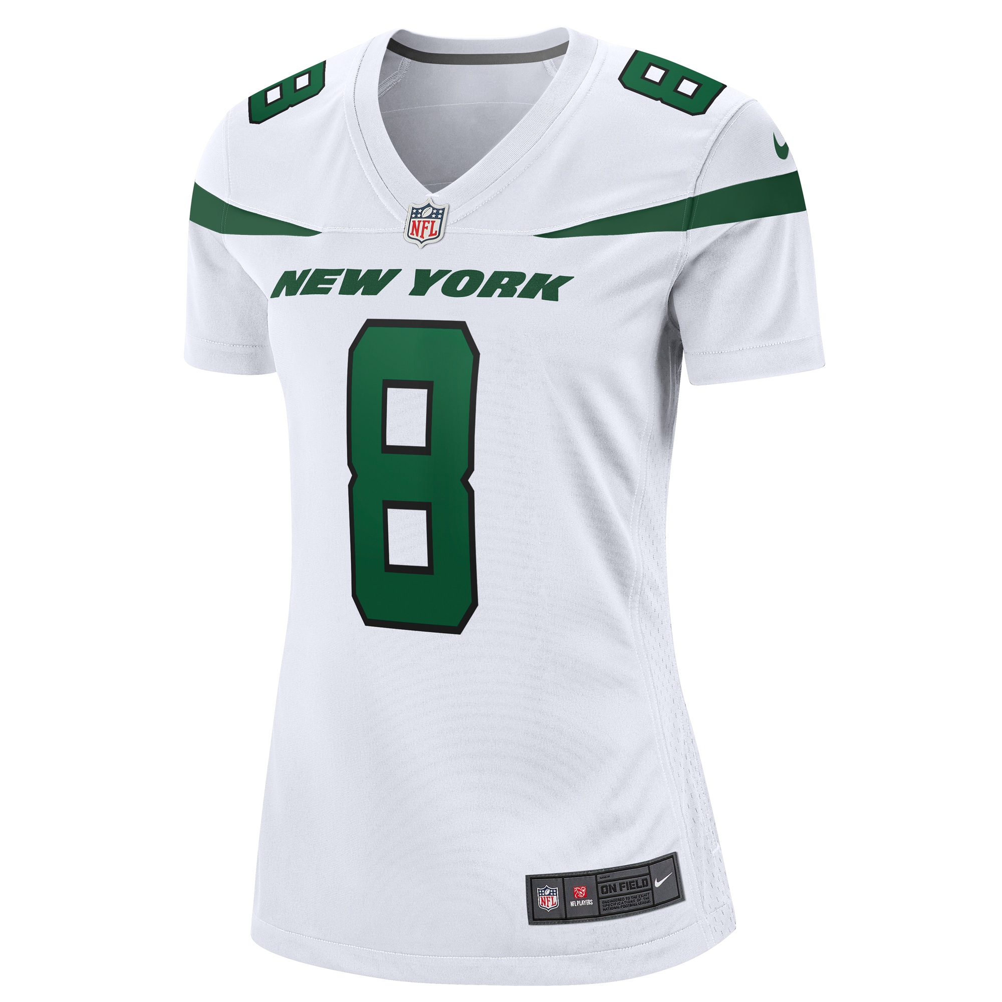 Alternative view of Aaron Rodgers New York Jets Game Jersey - Women's