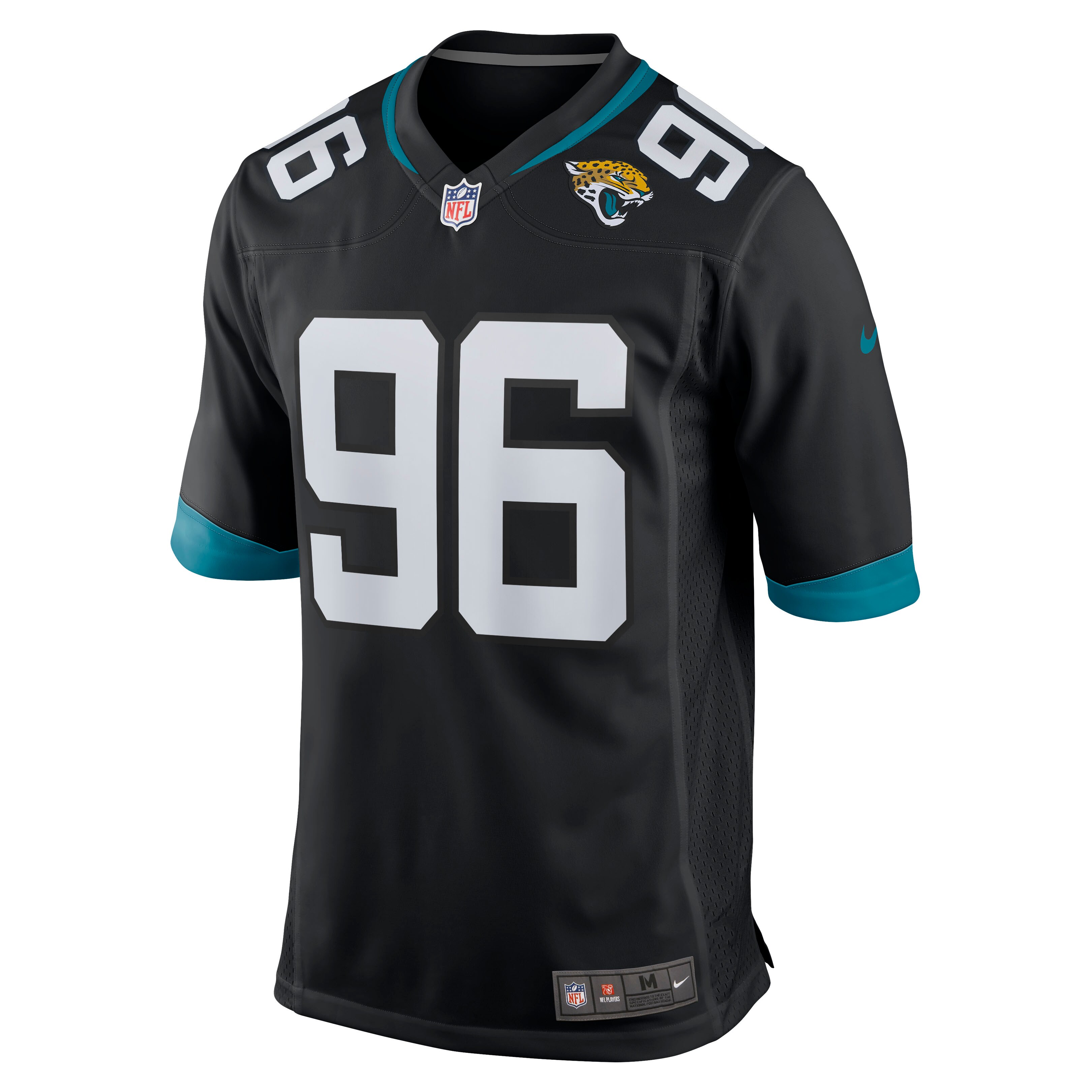 Alternative view of Adam Gotsis Jacksonville Jaguars Game Jersey - Men's