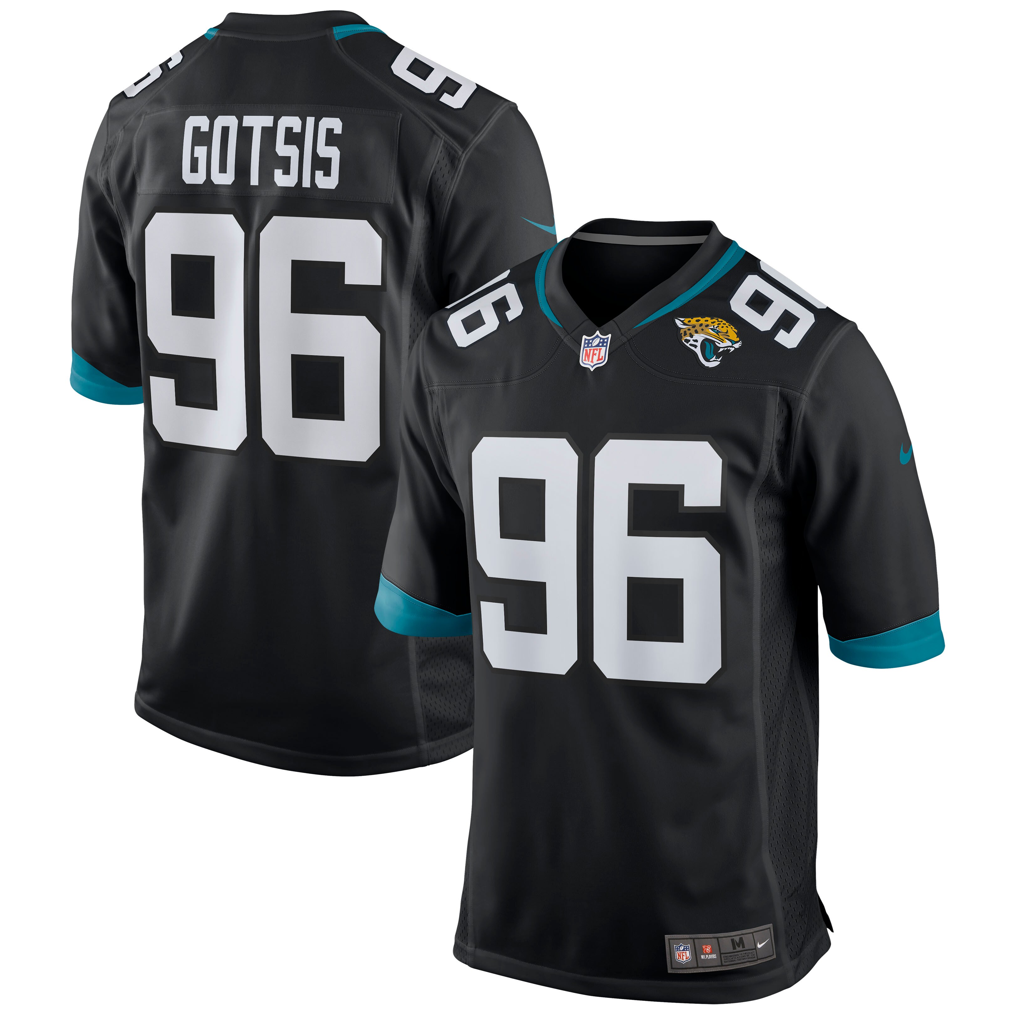 Adam Gotsis Jacksonville Jaguars Game Jersey - Men's