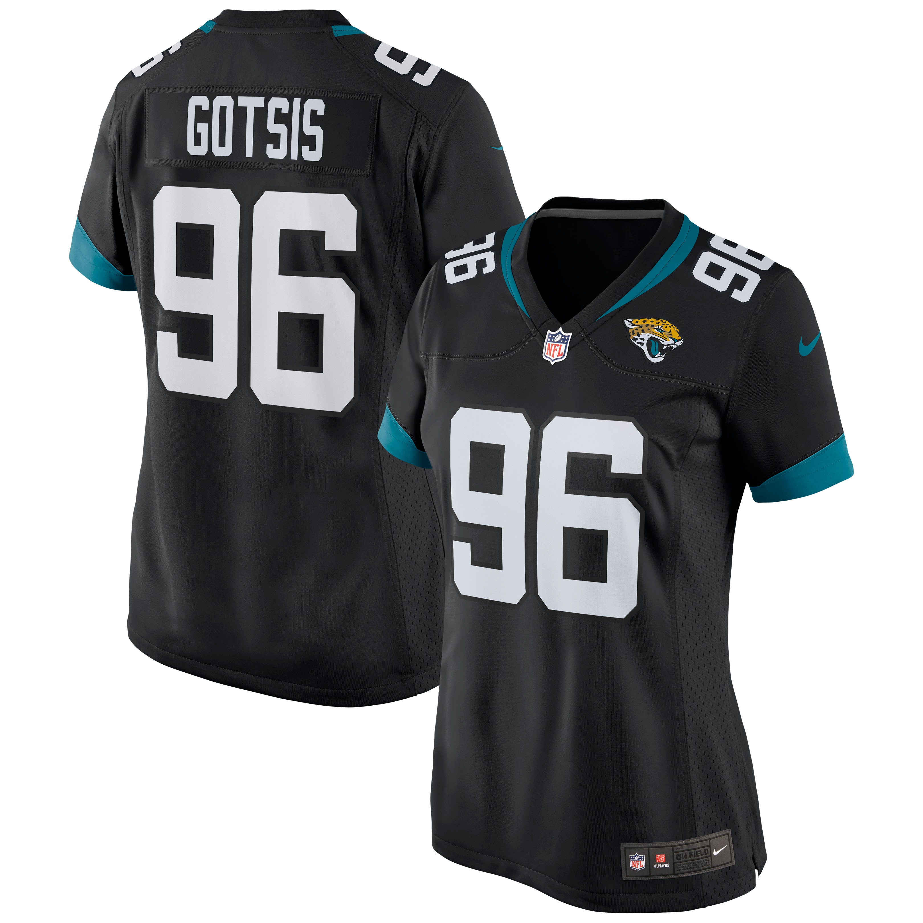 Adam Gotsis Jacksonville Jaguars Game Jersey - Women's