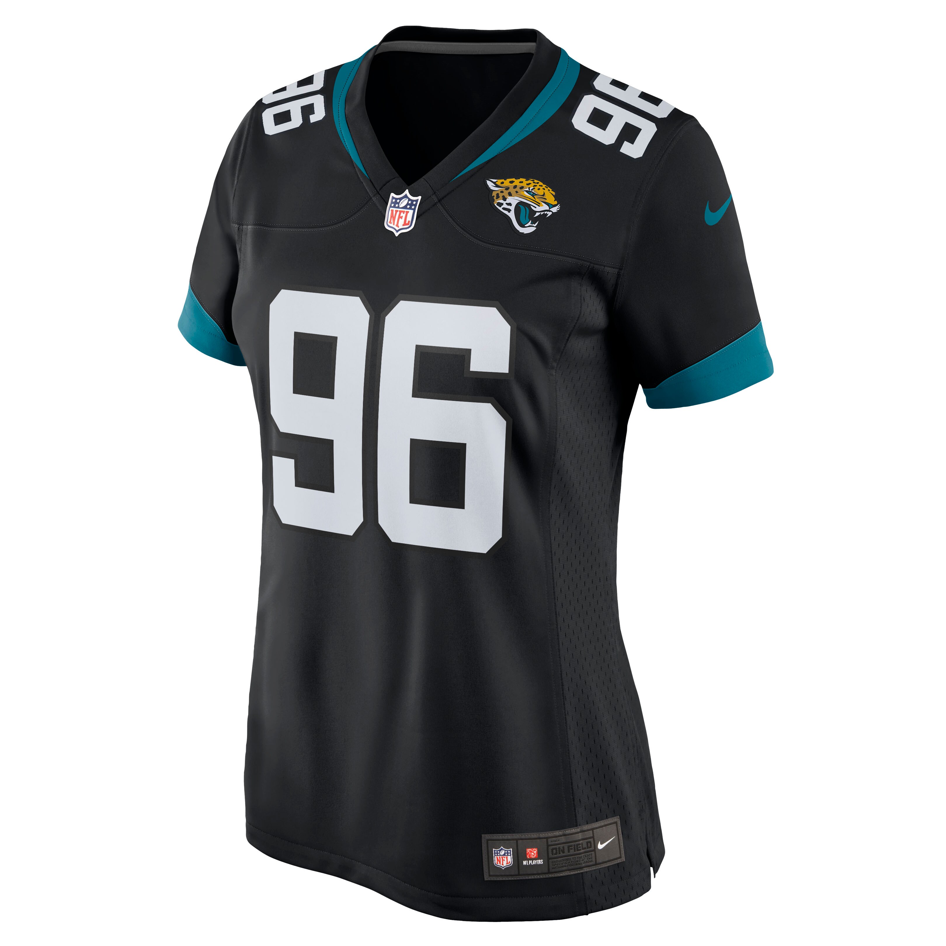 Alternative view of Adam Gotsis Jacksonville Jaguars Game Jersey - Women's