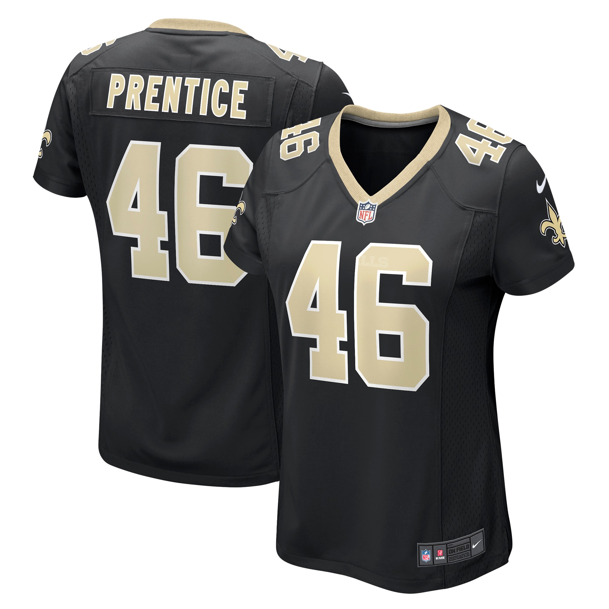 Adam Prentice New Orleans Saints Game Jersey - Women's