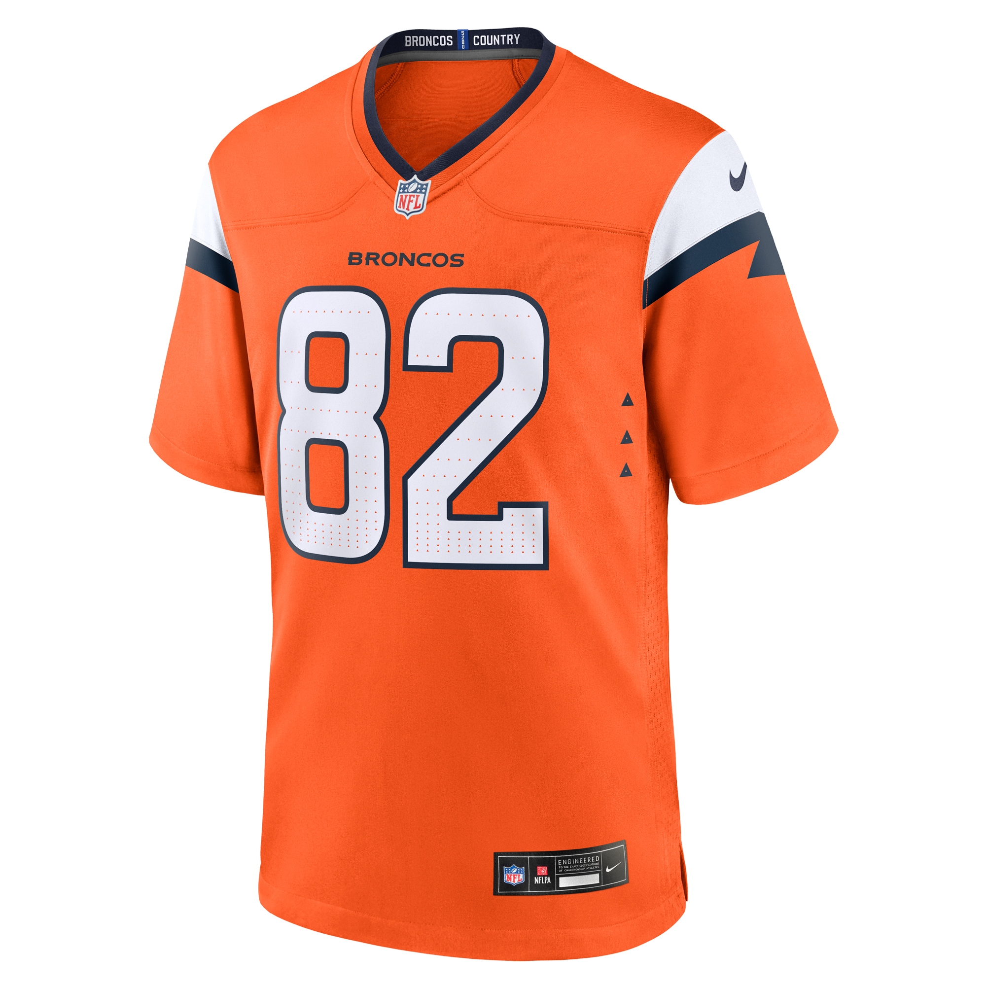 Alternative view of Adam Trautman Denver Broncos Game Jersey - Men's