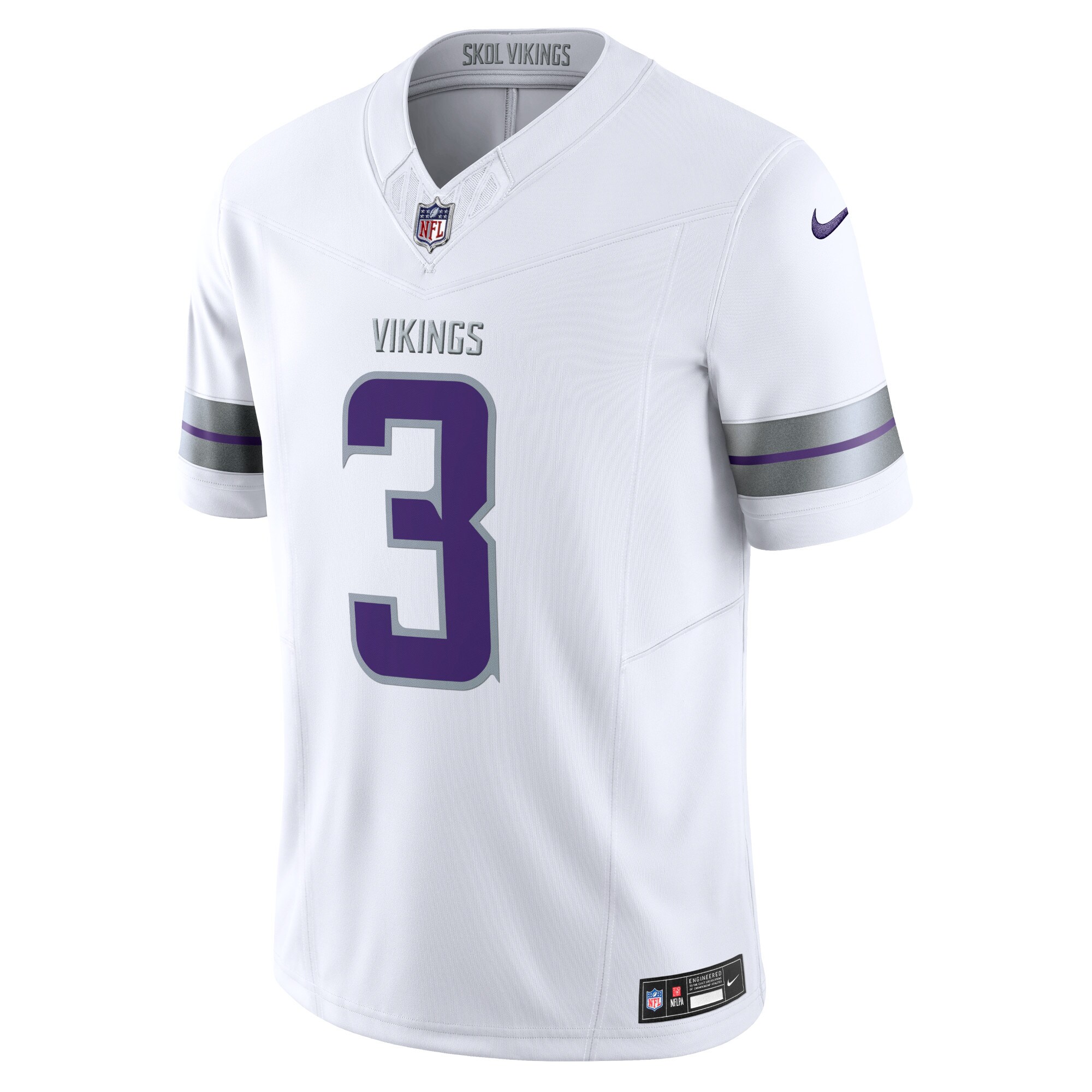 Alternative view of Addison Minnesota Vikings Alternate Vapor F.U.S.E. Limited Jersey - Men's