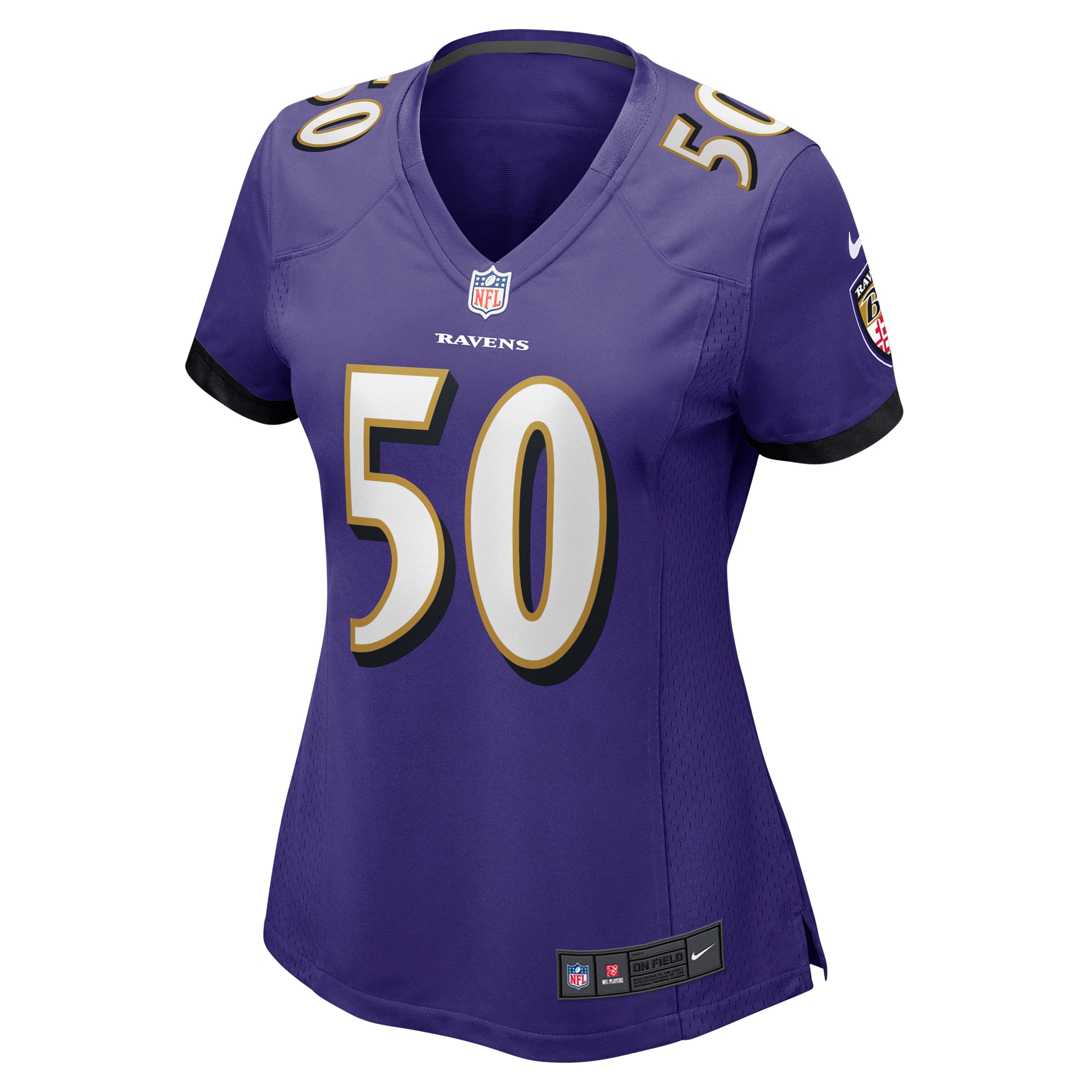 Alternative view of Adisa Isaac Baltimore Ravens Game Jersey - Women's
