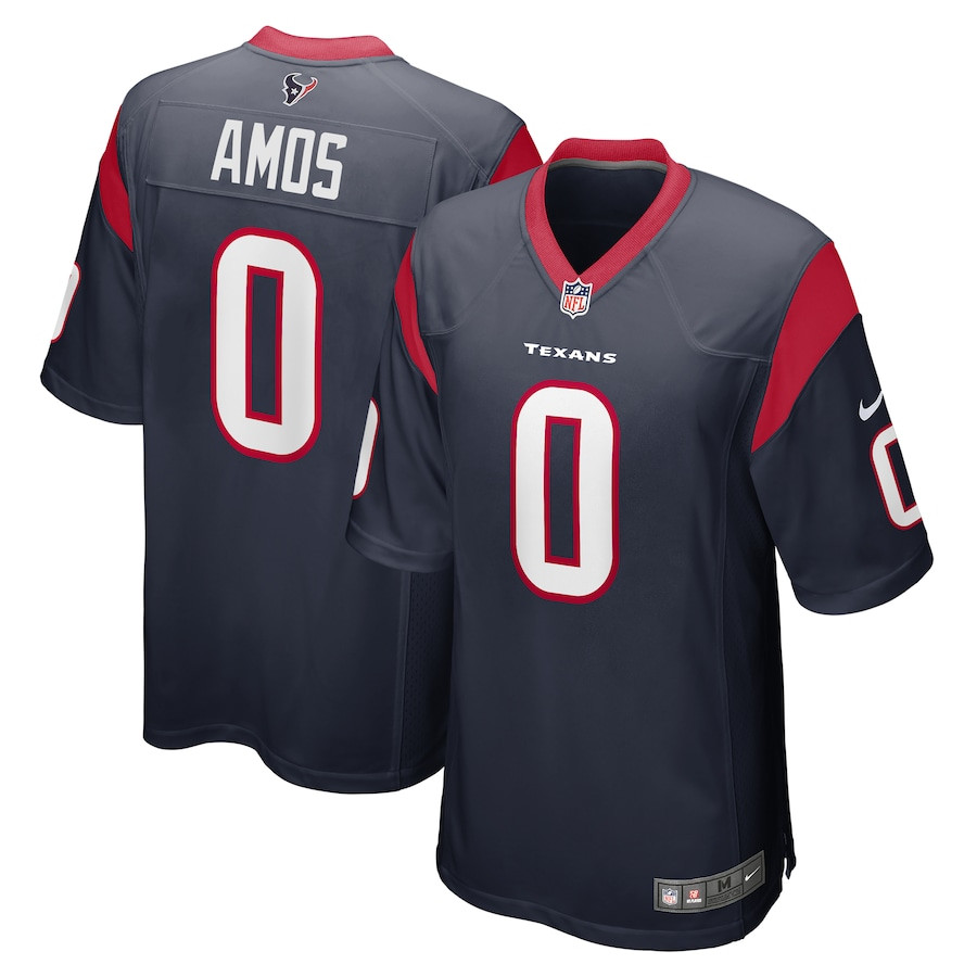 Adrian Amos #0 Houston Texans Game Jersey - Men's | Navy