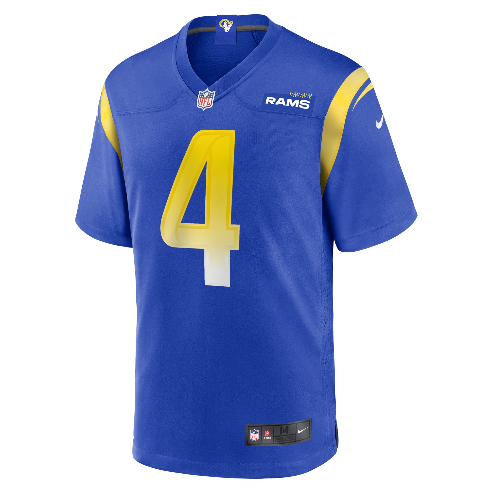 Alternative view of Ahkello Witherspoon Los Angeles Rams Game Jersey - Men's