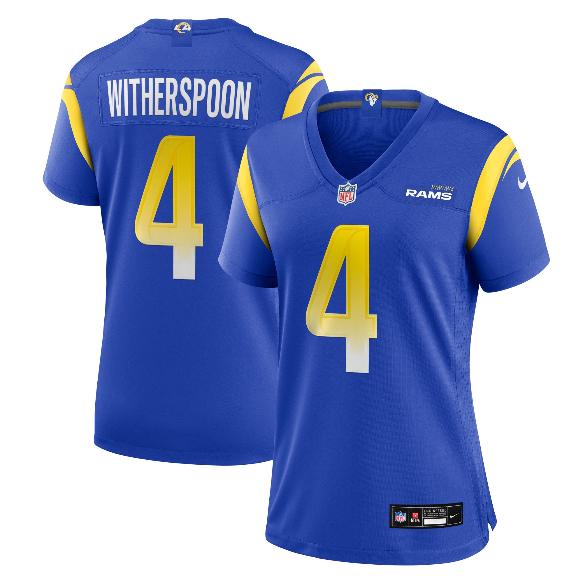 Ahkello Witherspoon Los Angeles Rams Game Jersey - Women's