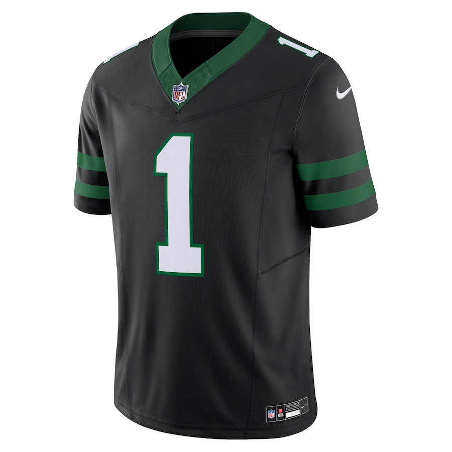 Alternative view of Ahmad Sauce Gardner #1 New York Jets Alternate Vapor F.U.S.E. Limited Jersey - Men's