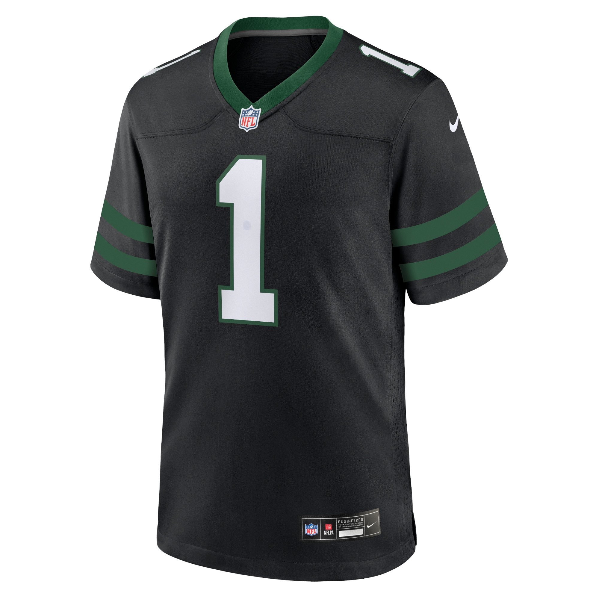 Alternative view of Ahmad Sauce Gardner New York Jets Alternate Game Jersey - Men's