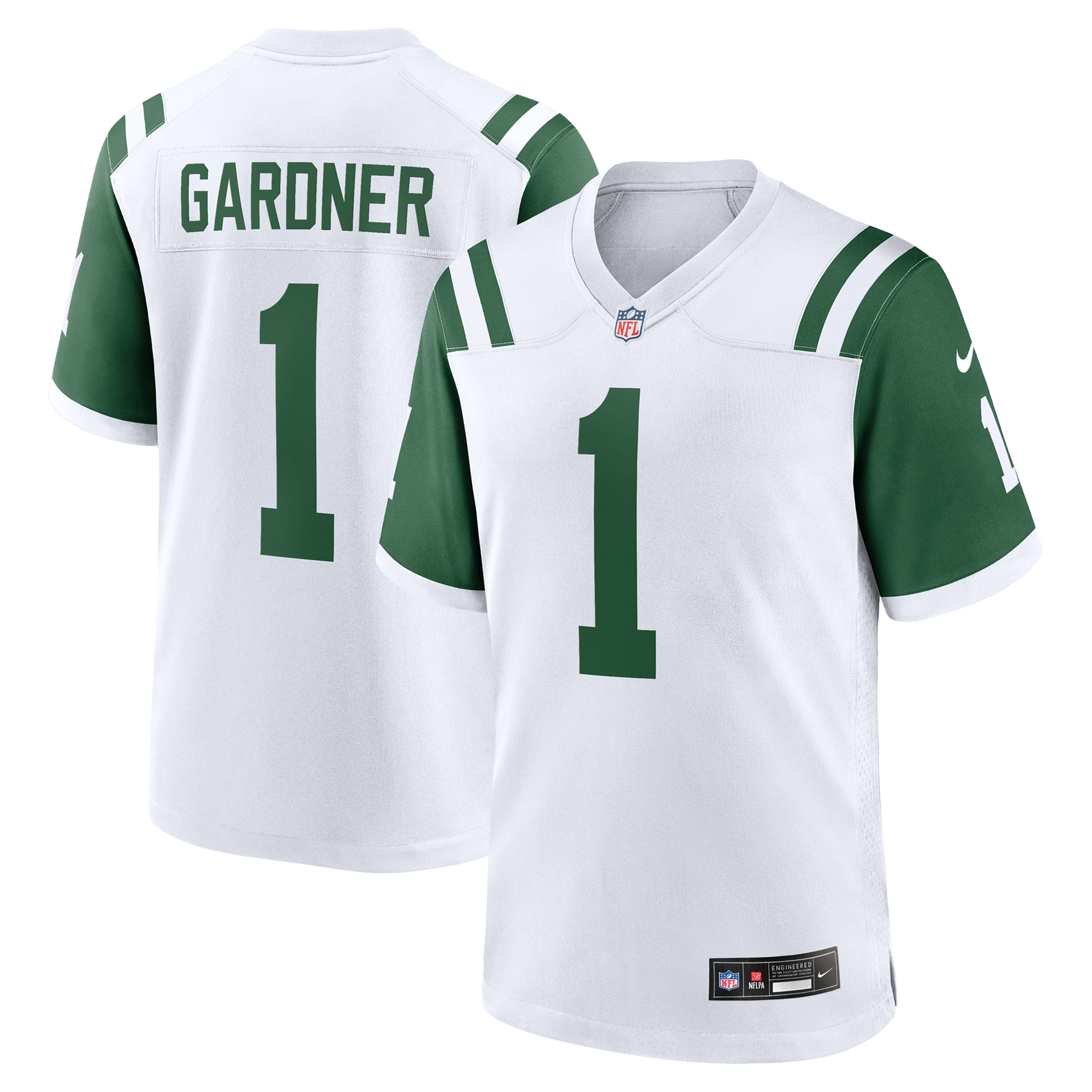 Ahmad Sauce Gardner New York Jets Alternate Game Jersey - Men's