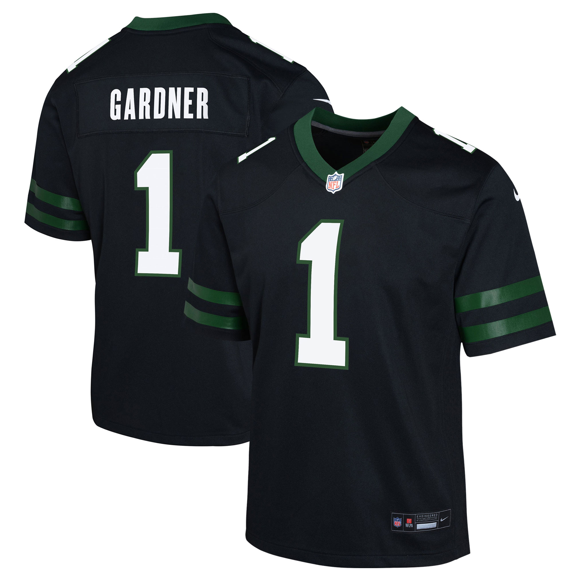 Ahmad Sauce Gardner New York Jets Alternate Game Jersey - Youth