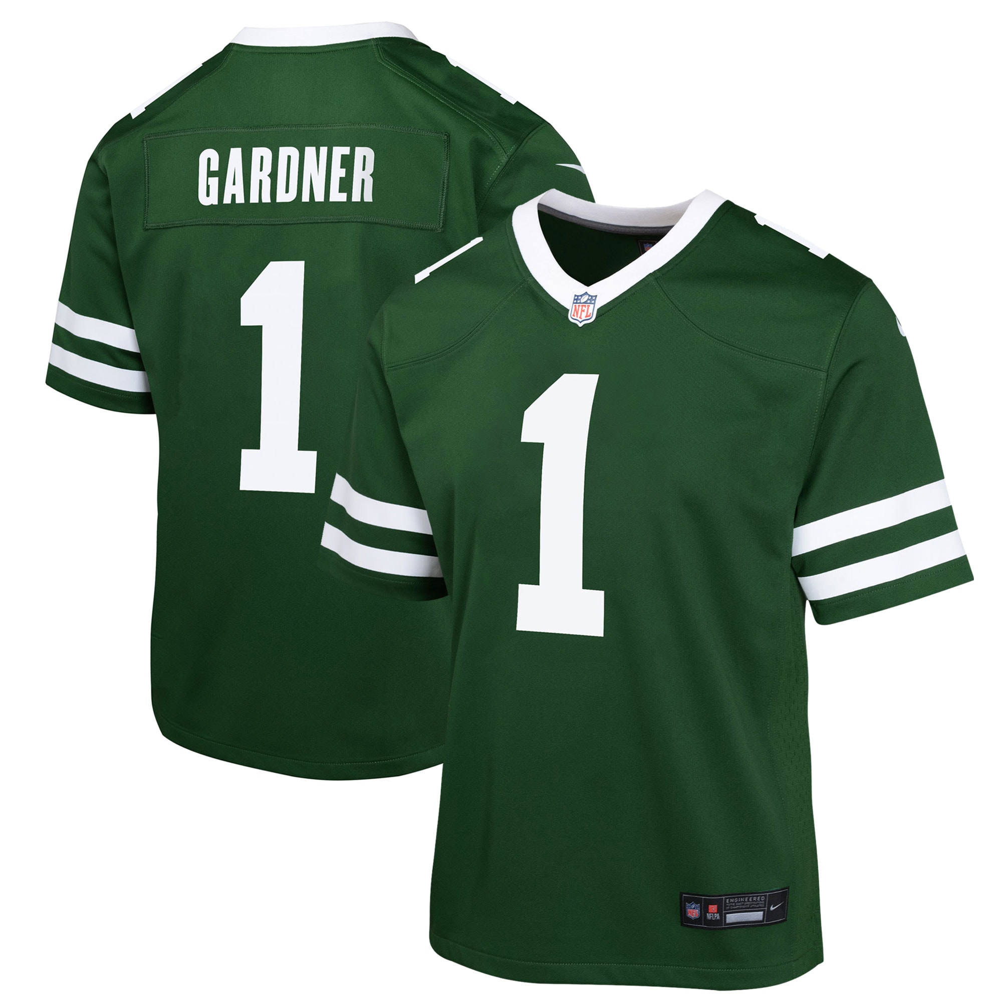 Ahmad Sauce Gardner New York Jets Game Jersey - Youth