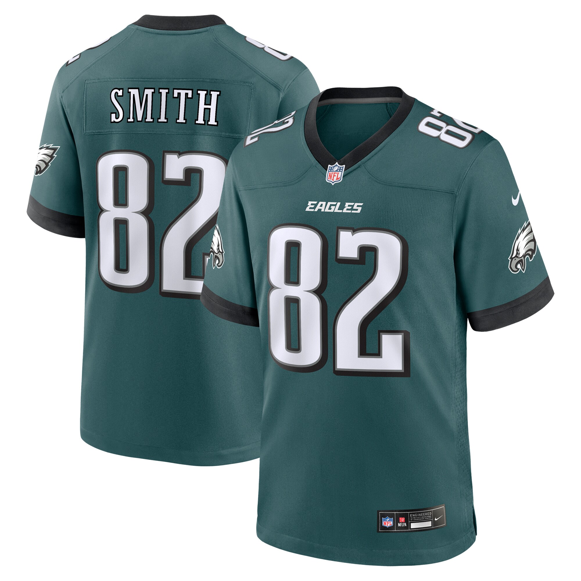 Ainias Smith Philadelphia Eagles Game Jersey - Men's