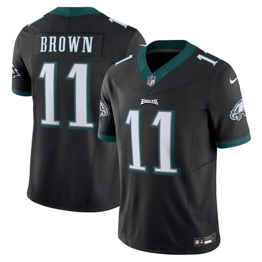 A.J. Brown #11 Philadelphia Eagles Alternate Vapor F.U.S.E. Limited Jersey - Men's | Black