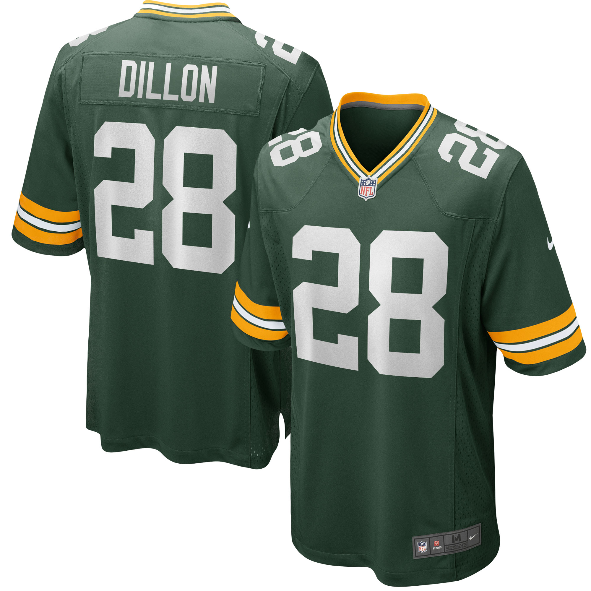 AJ Dillon Green Bay Packers Game Jersey - Men's