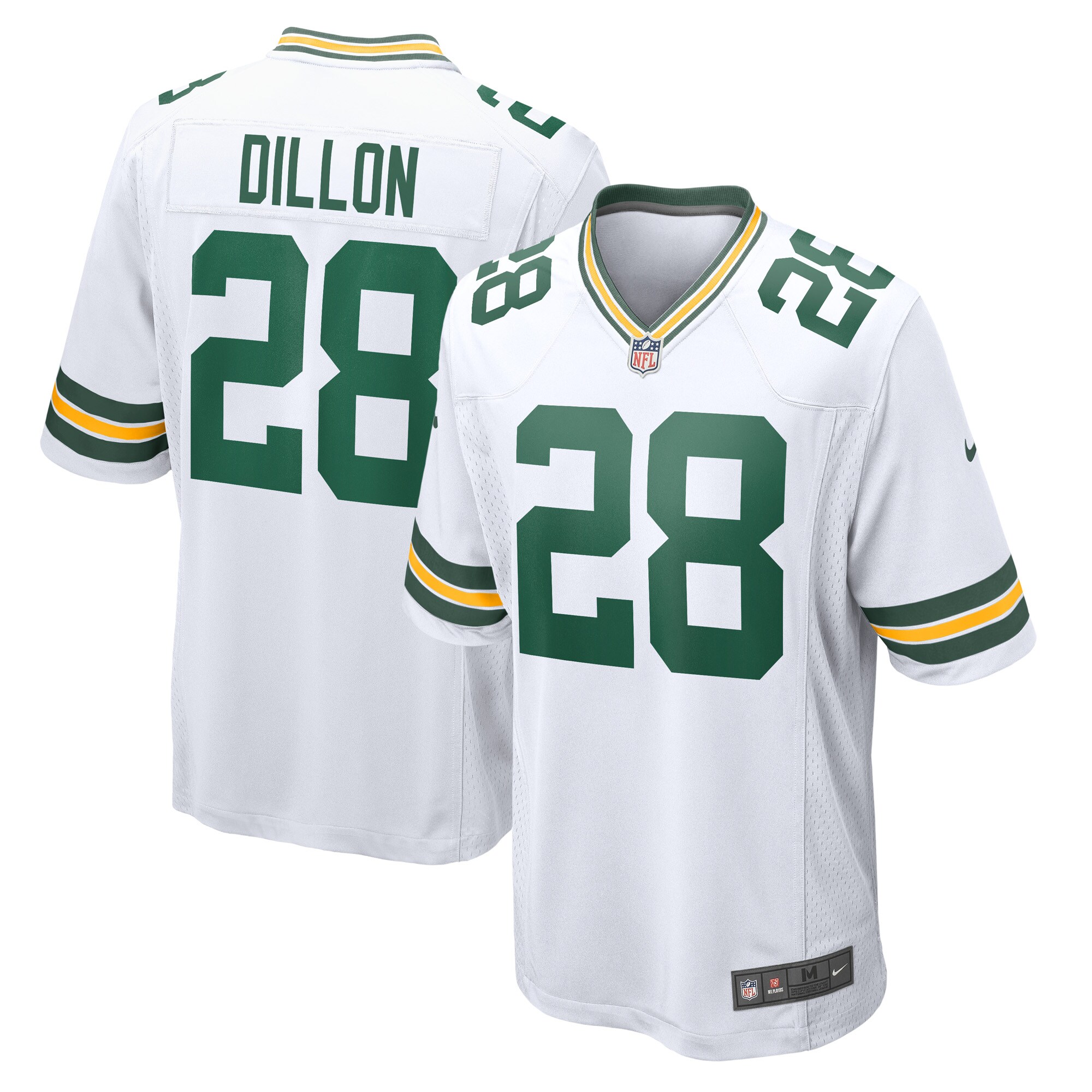 AJ Dillon Green Bay Packers Game Jersey - Men's