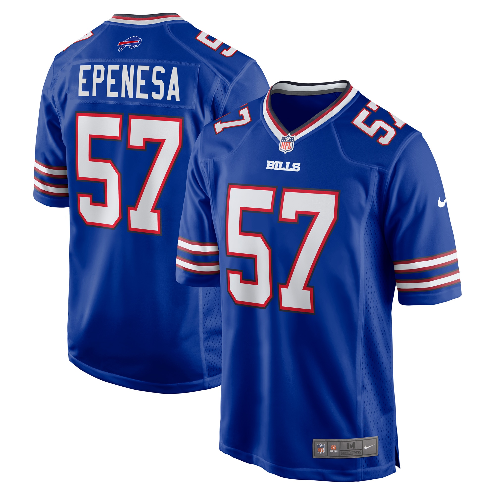 A.J. Epenesa Buffalo Bills Game Jersey - Men's