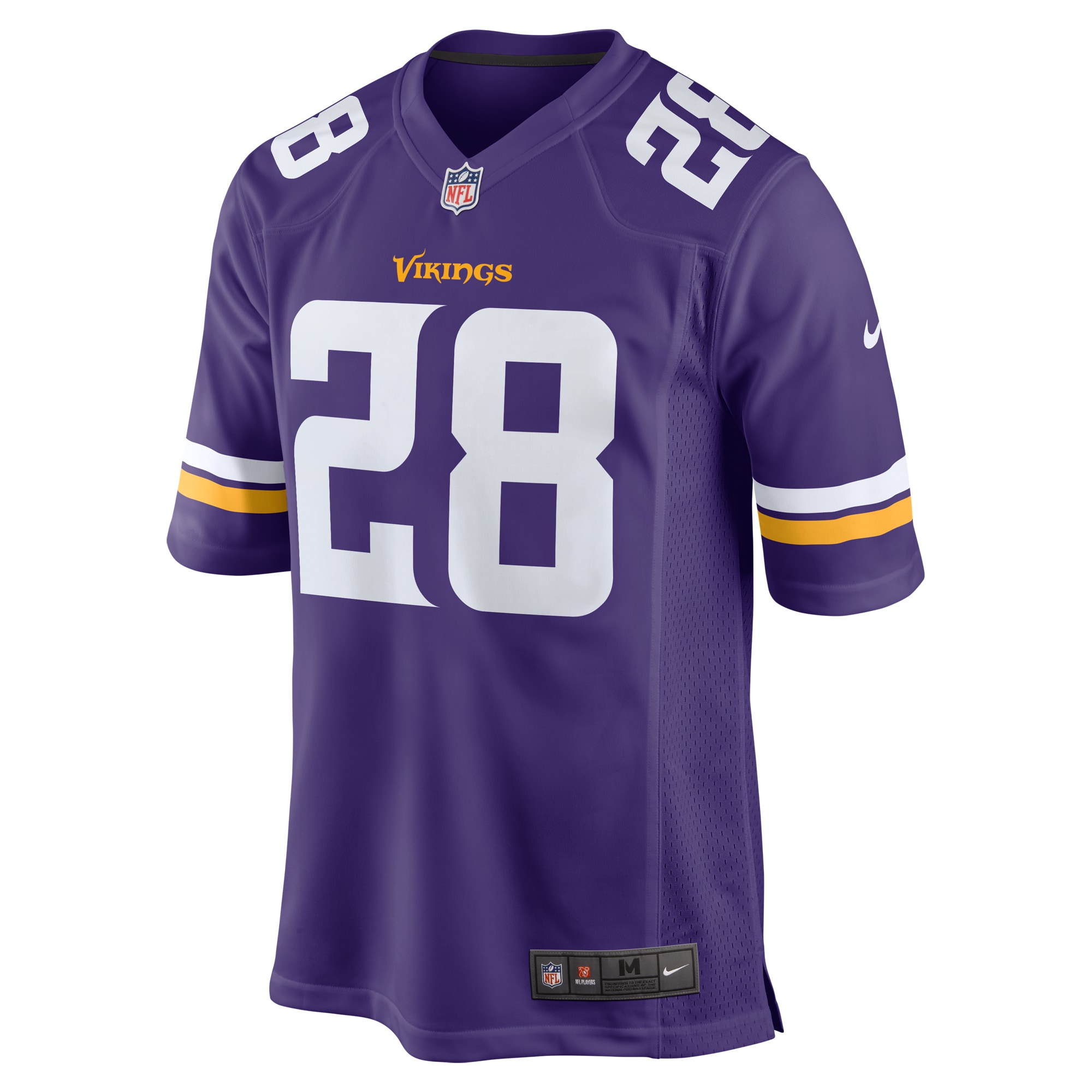 Alternative view of A.J. Minnesota Vikings Game Jersey - Men's