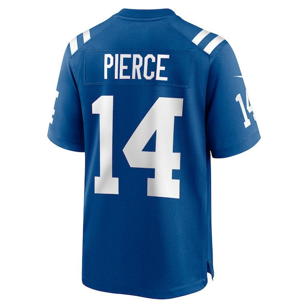 Alternative view of Alec Pierce #14 Indianapolis Colts Game Jersey - Men's | Royal