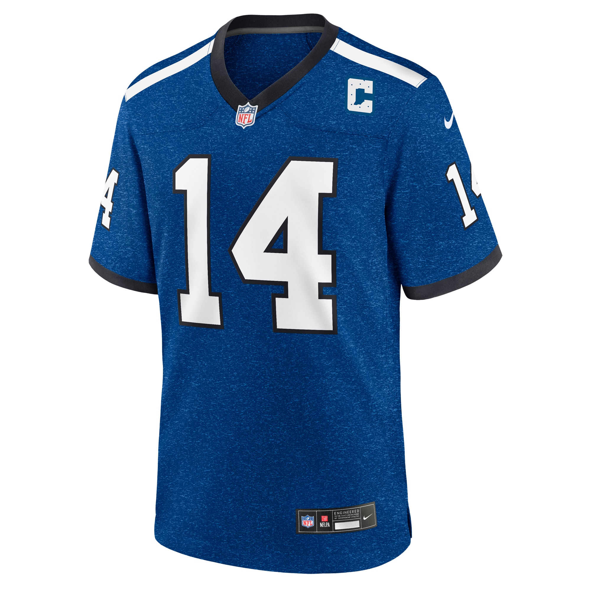 Alternative view of Alec Pierce Indianapolis Colts Alternate Game Jersey - Men's