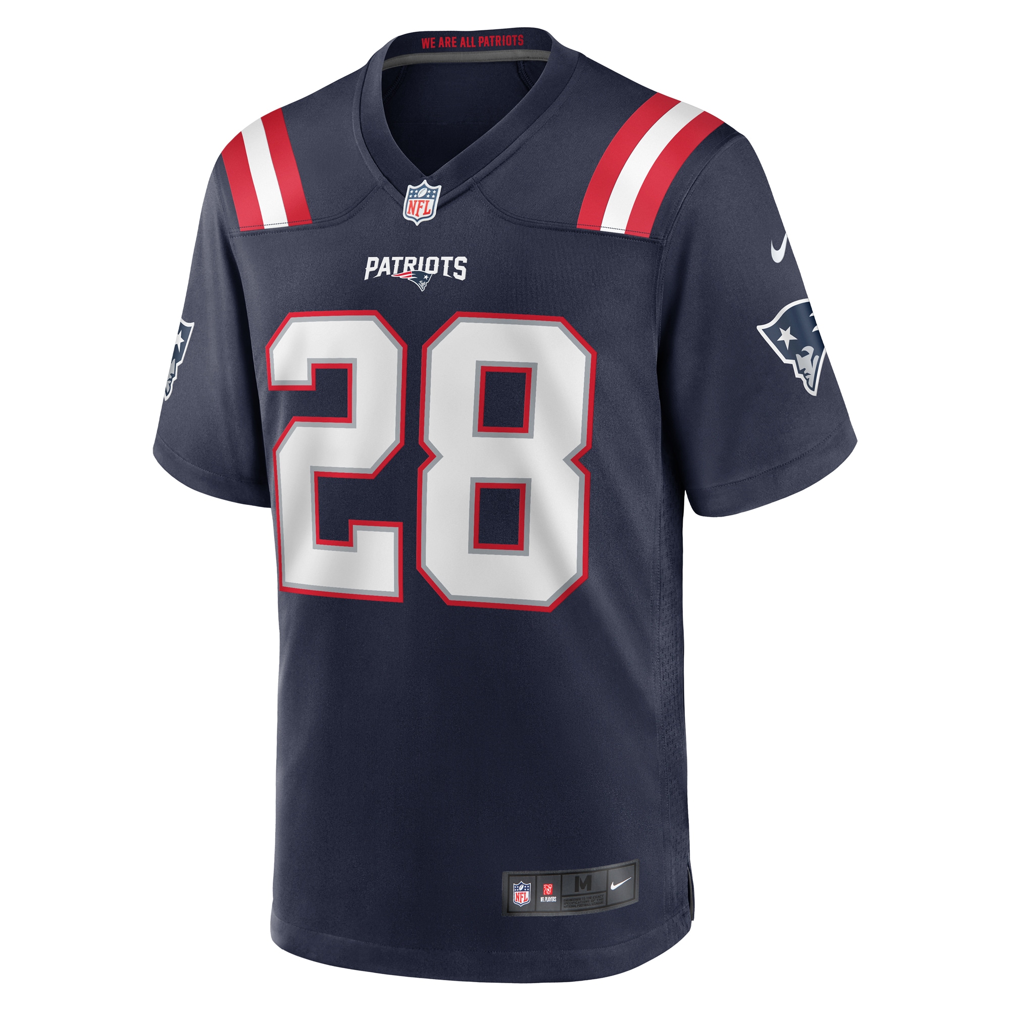 Alternative view of Alex Austin New England Patriots Game Jersey - Men's
