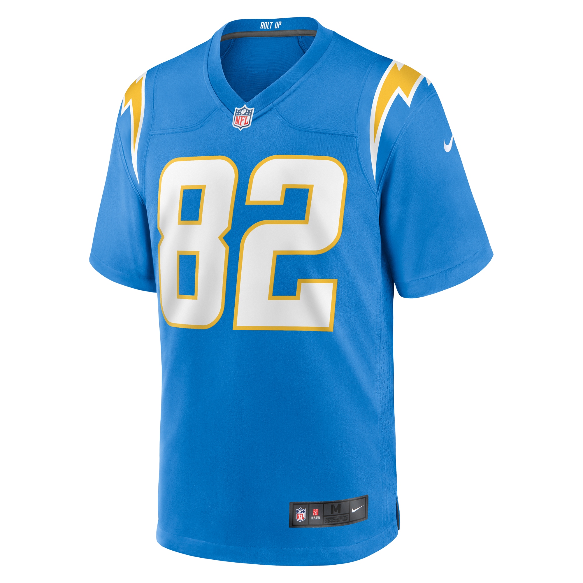 Alternative view of Alex Erickson Los Angeles Chargers Game Jersey - Men's