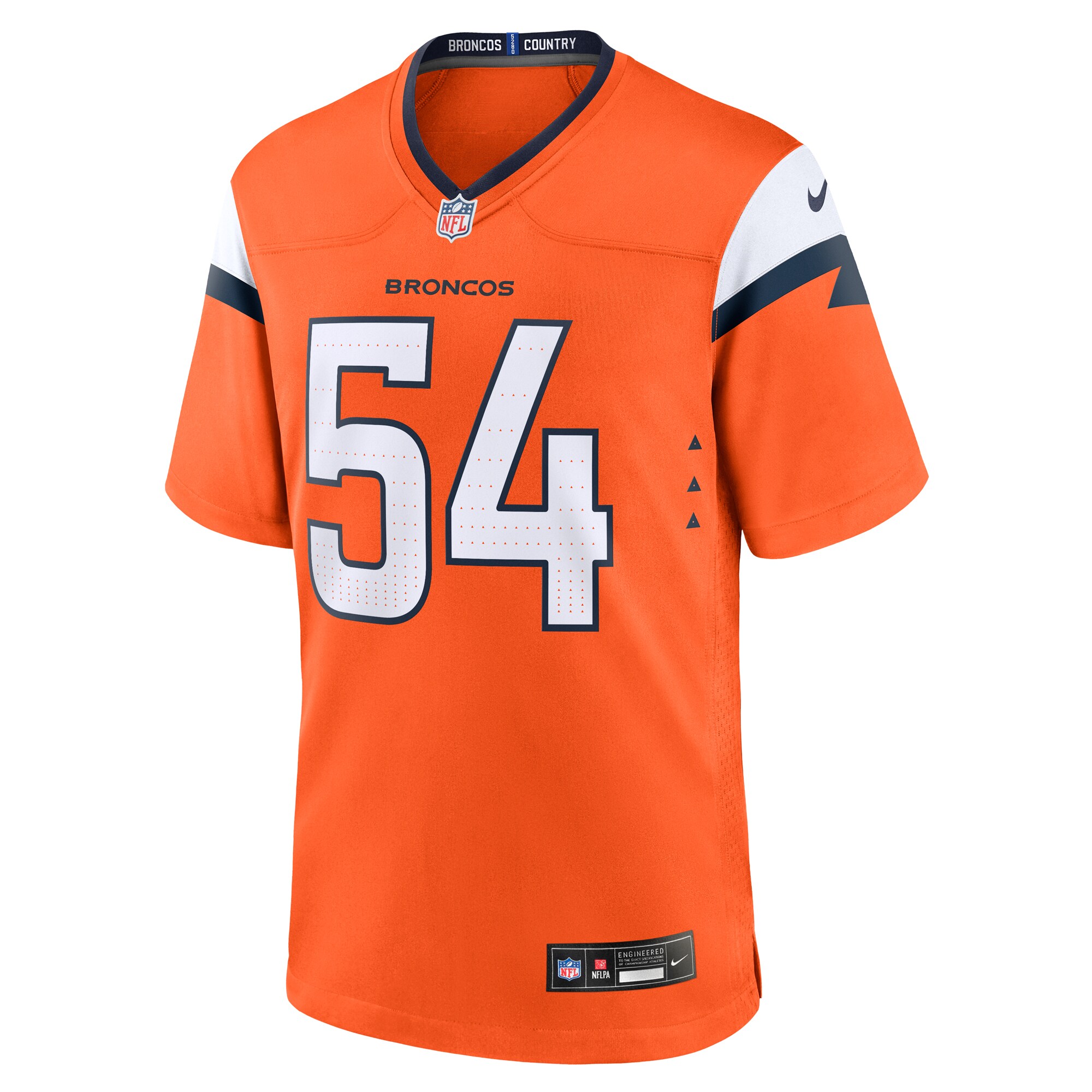 Alternative view of Alex Forsyth Denver Broncos Game Jersey - Men's