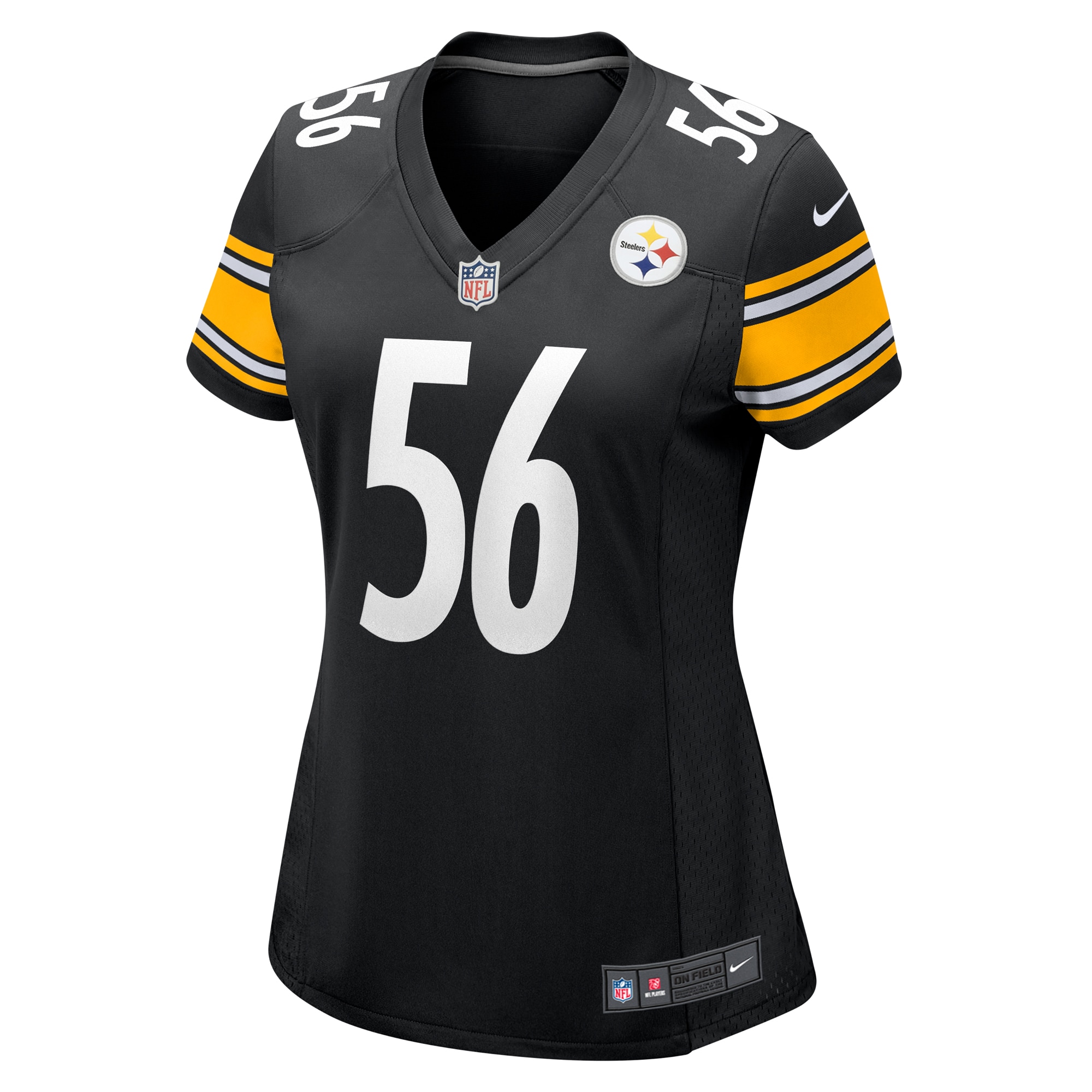 Alternative view of Alex Highsmith Pittsburgh Steelers Game Jersey - Women's