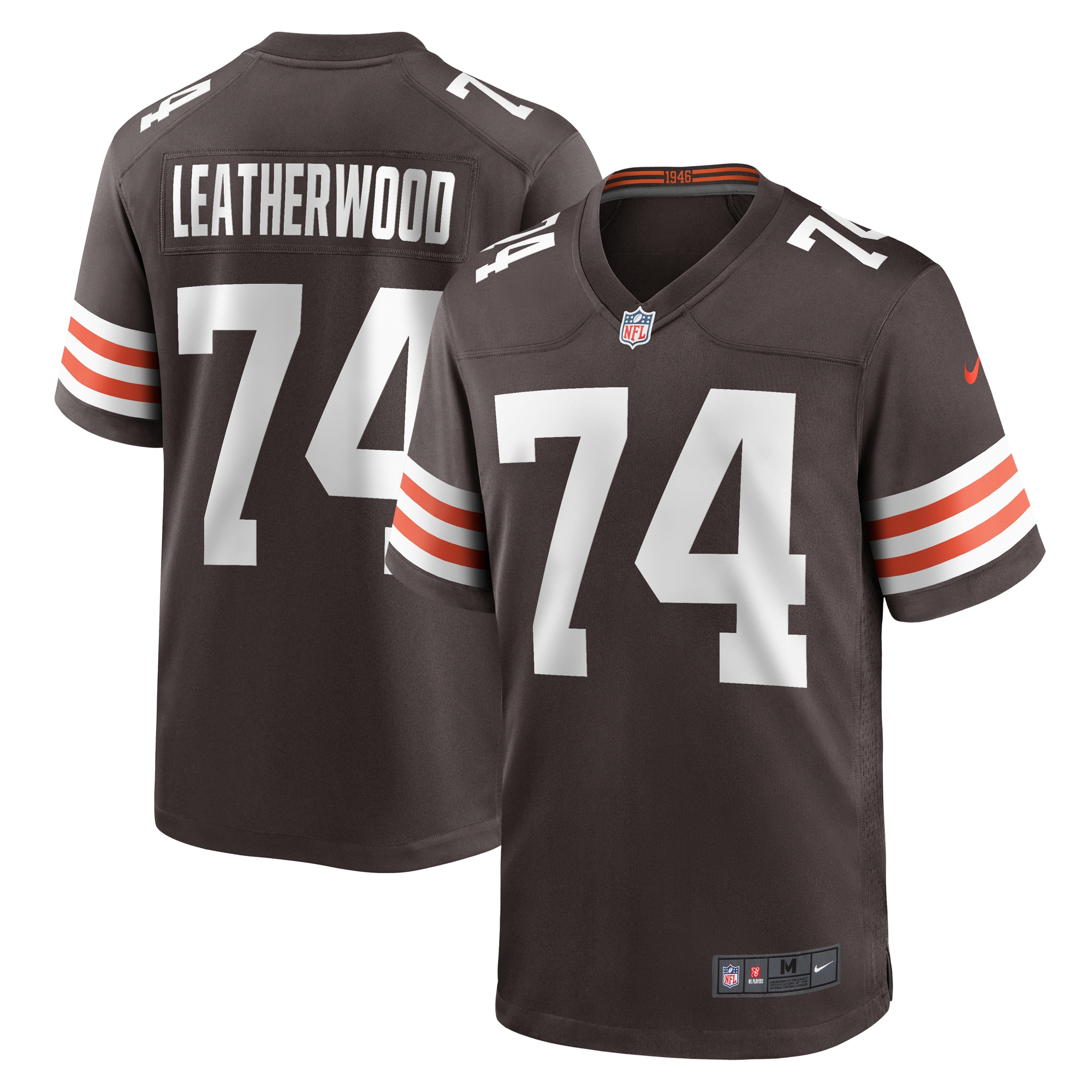 Alex Leatherwood Cleveland Browns Game Jersey - Men's